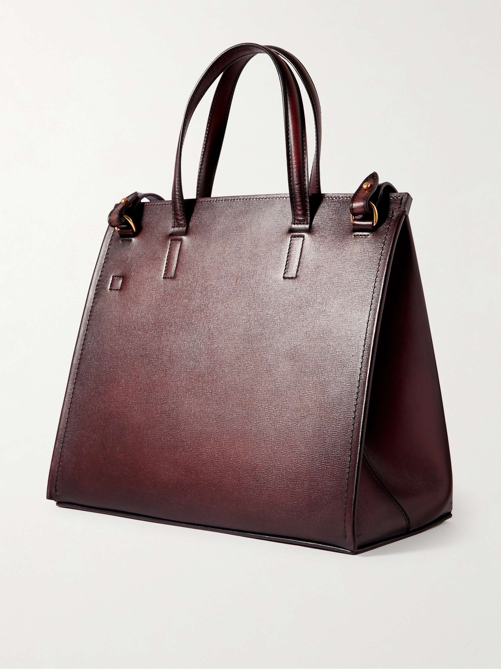 BERLUTI Luti 38 Venezia Leather Tote Bag