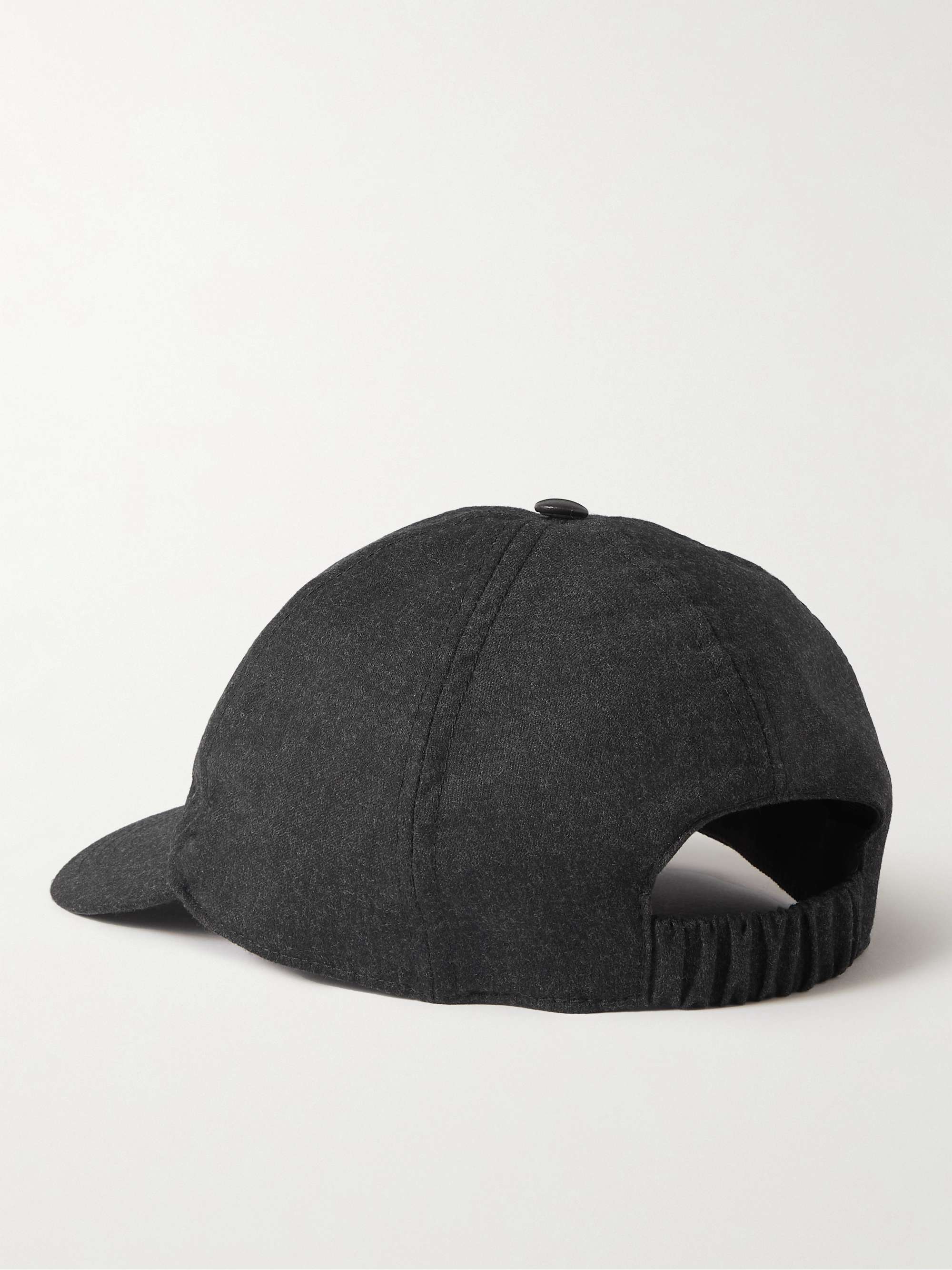 BERLUTI Embroidered Wool Baseball Cap