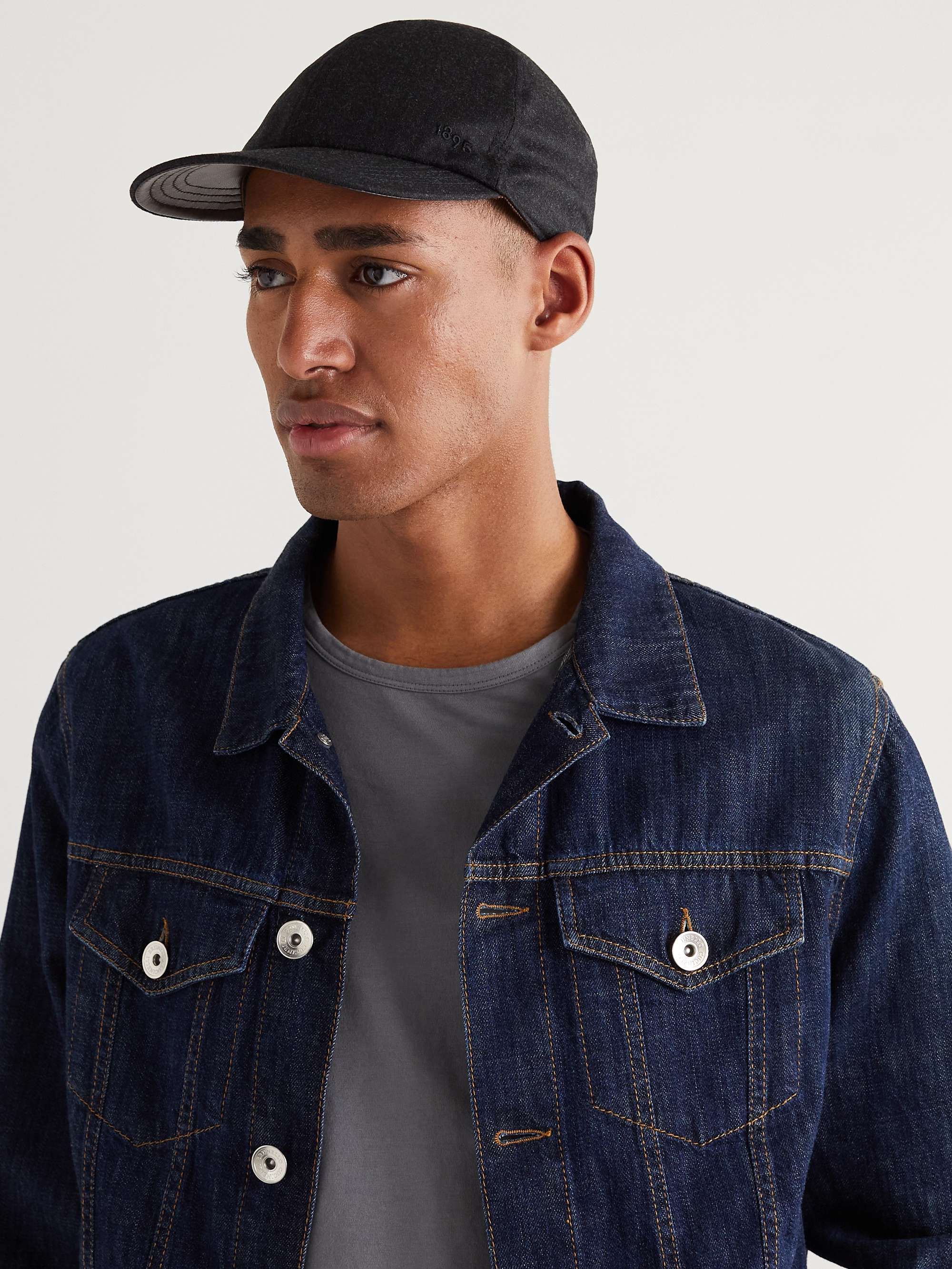 BERLUTI Embroidered Wool Baseball Cap for Men | MR PORTER