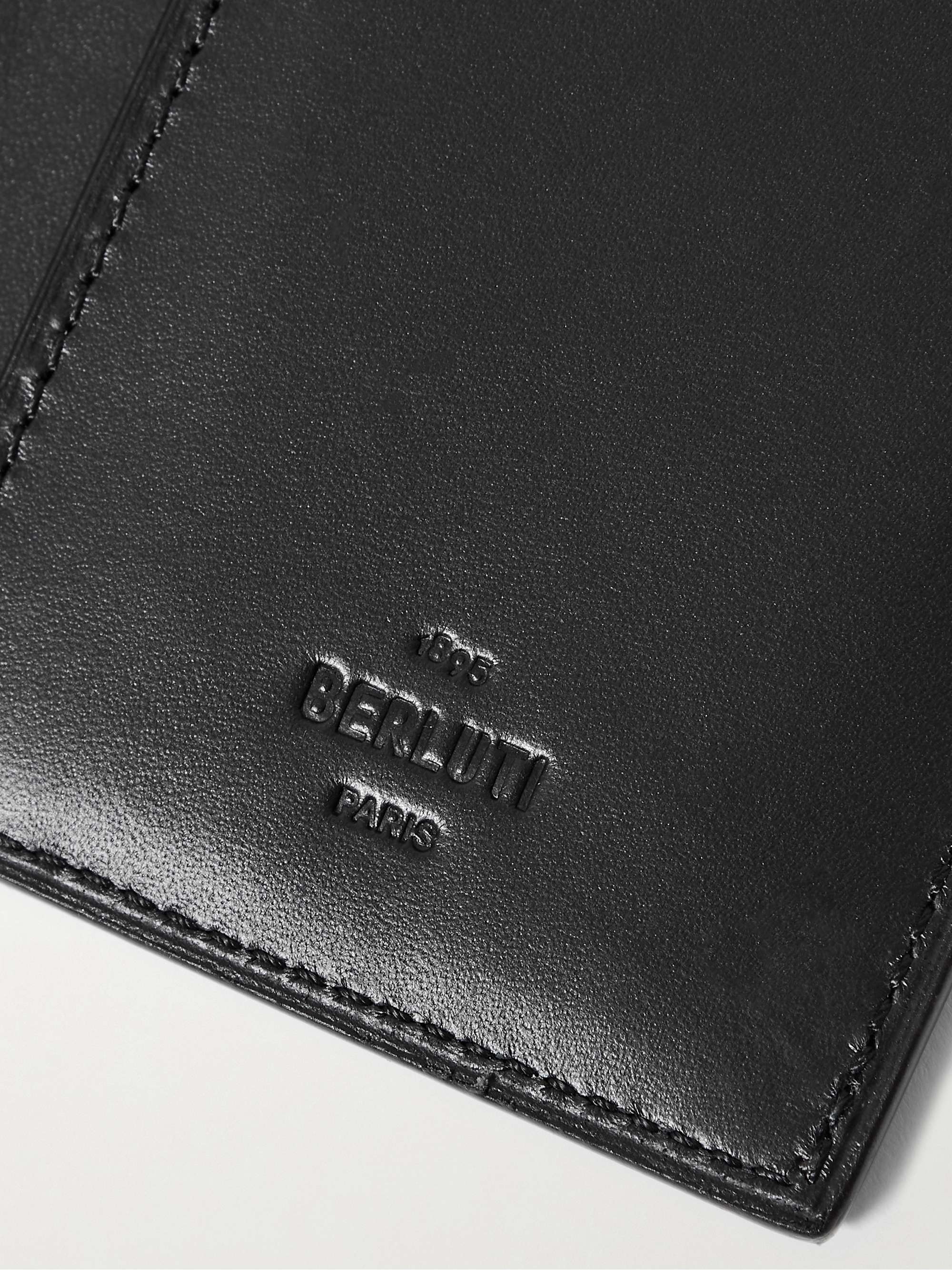 BERLUTI Jagua Scritto Venezia Leather Bifold Wallet