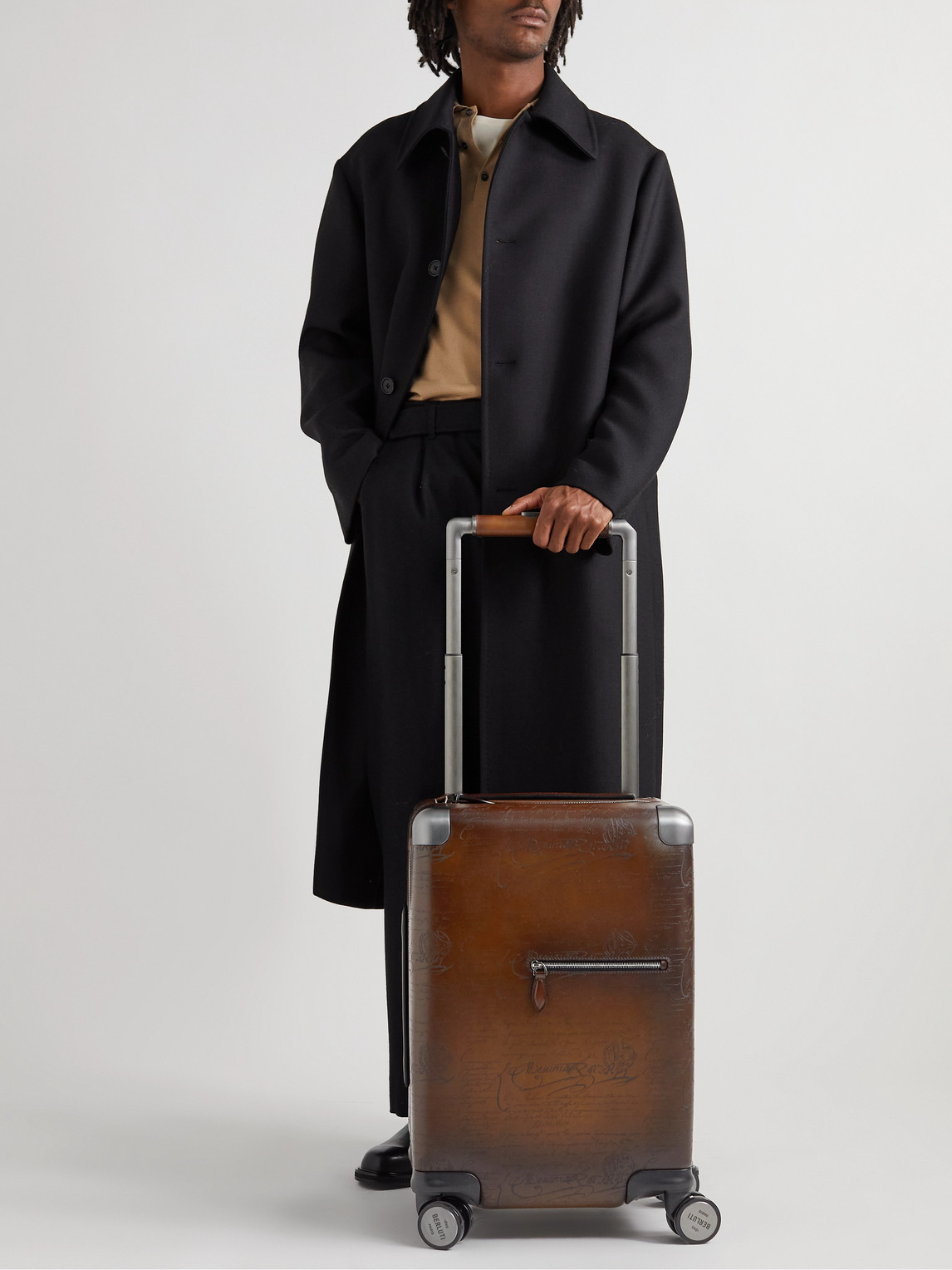 Formula 1005 Scritto Venezia Leather Suitcase — 2