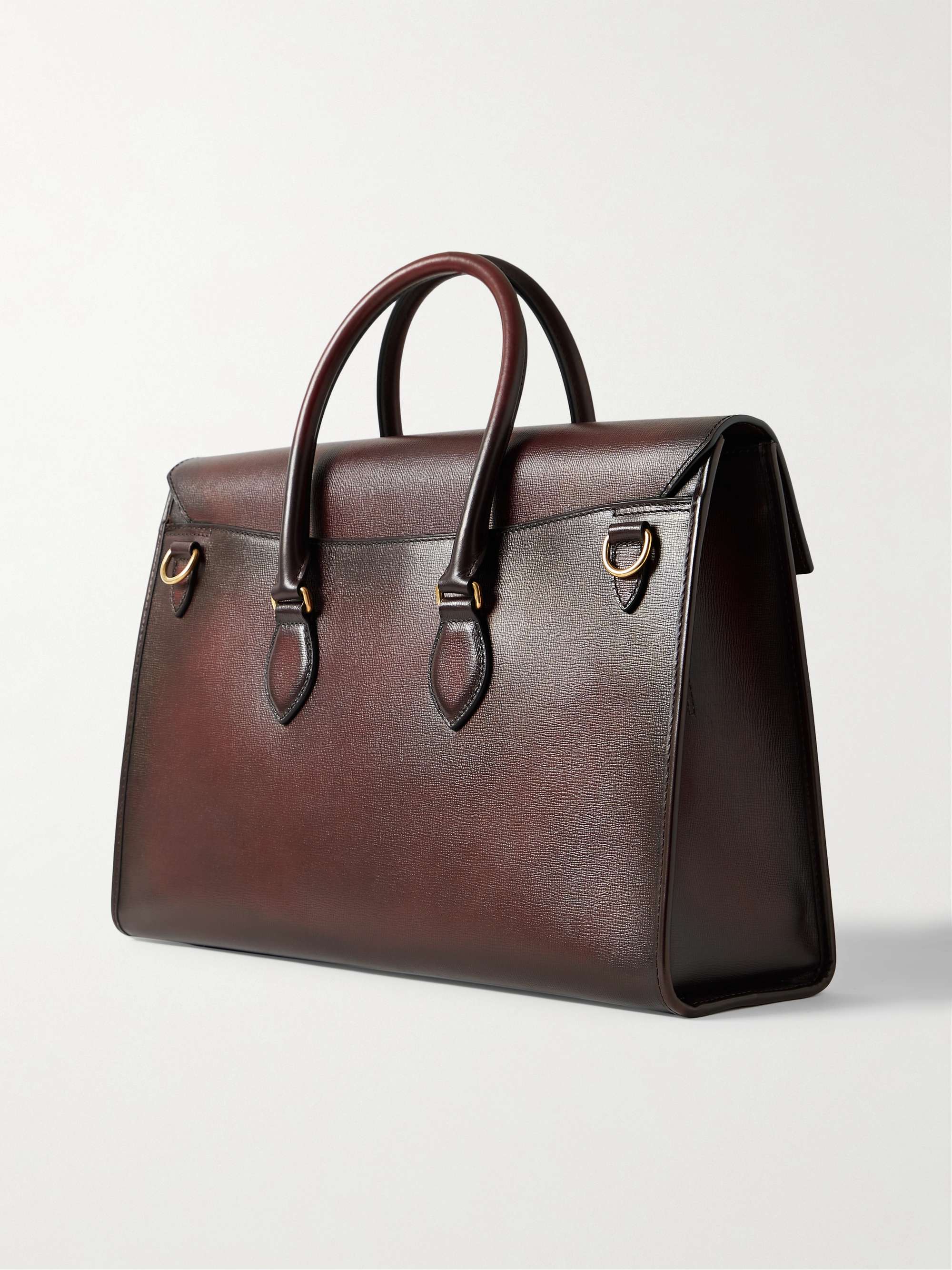 E'Mio Scritto Venezia Leather Briefcase