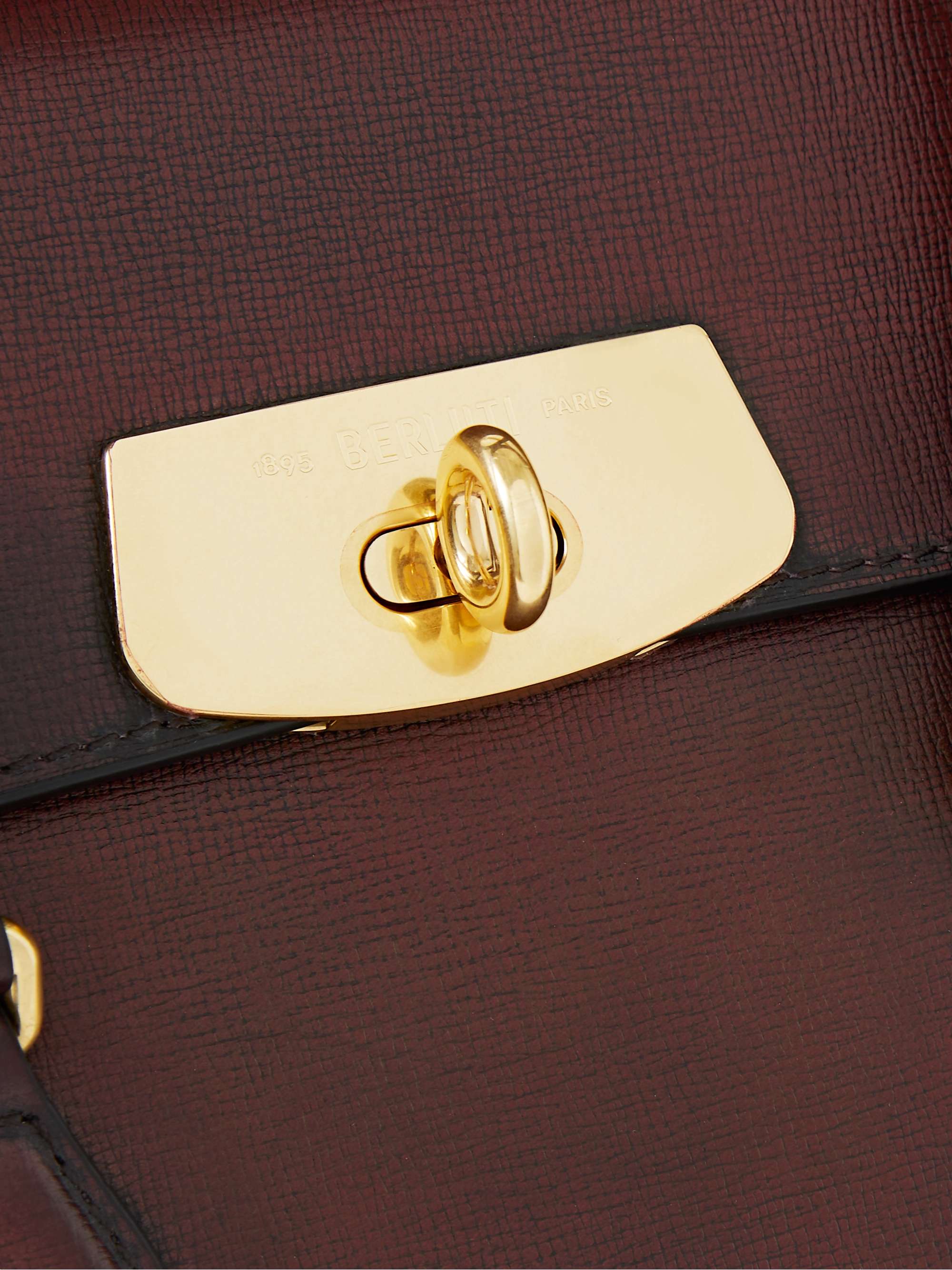 E'Mio Scritto Venezia Leather Briefcase