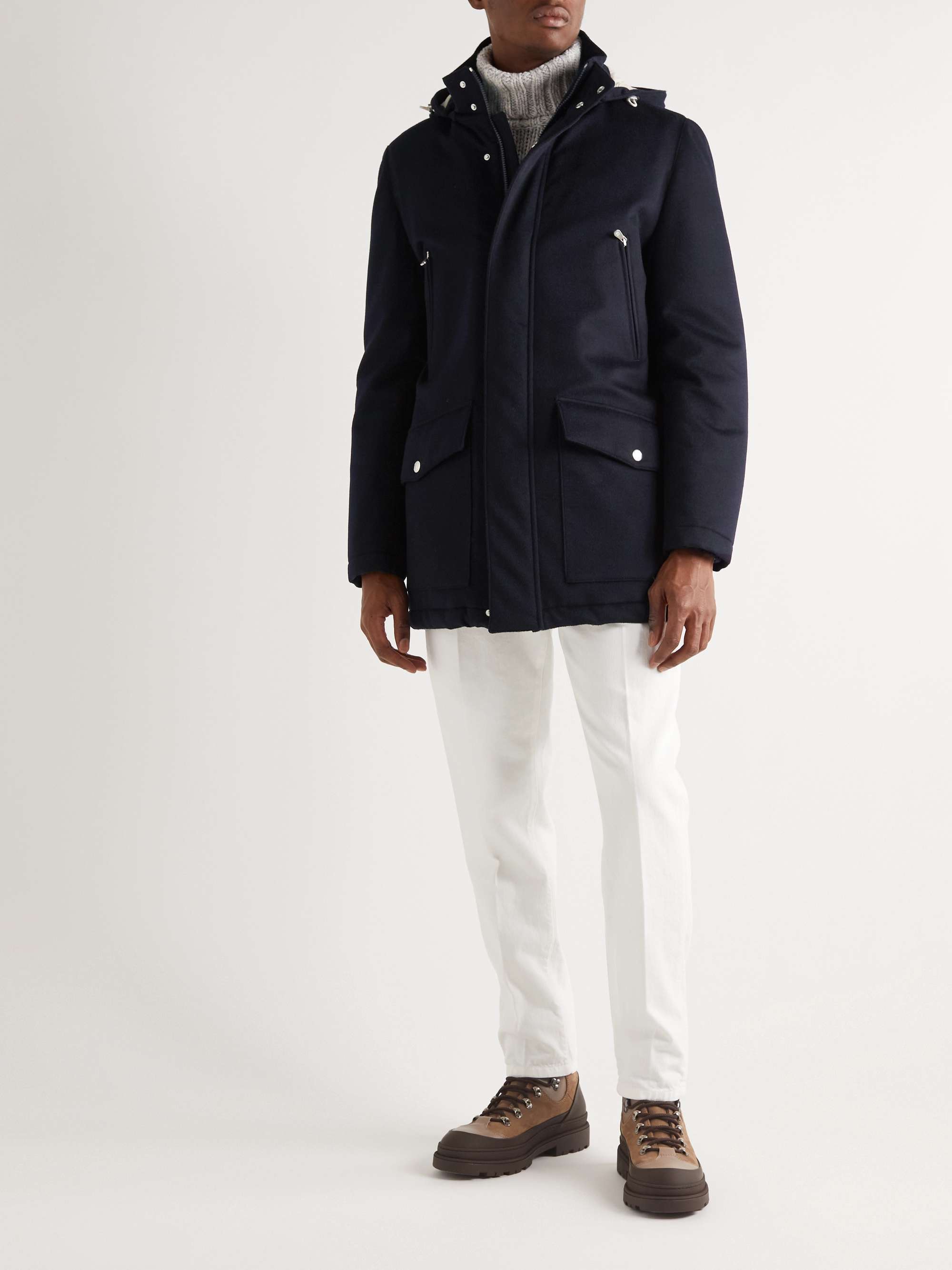 Brunello Cucinelli Cashmere Padded Jacket