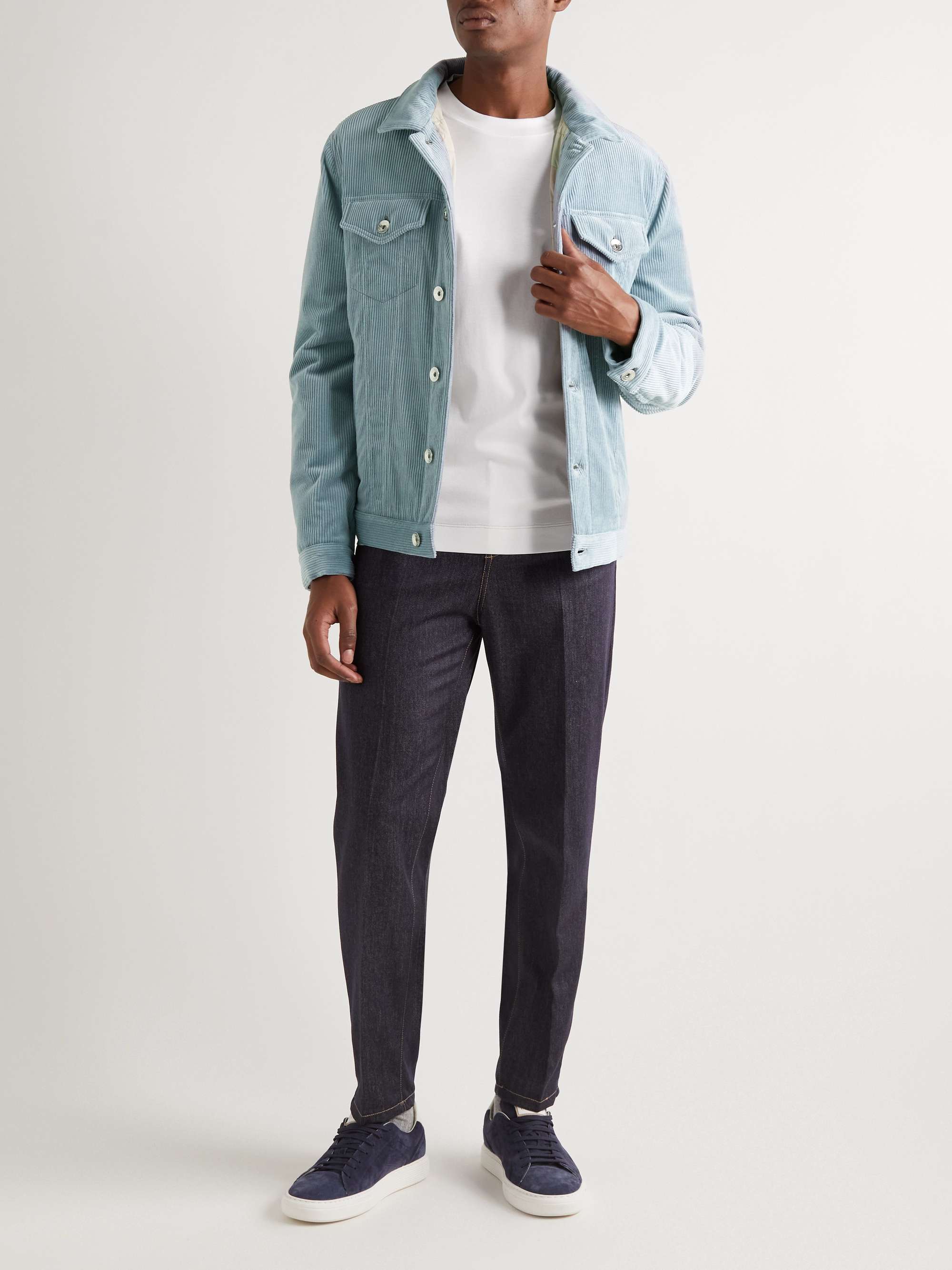 AURALEE Cotton-Blend Tweed Shirt Jacket | MR PORTER