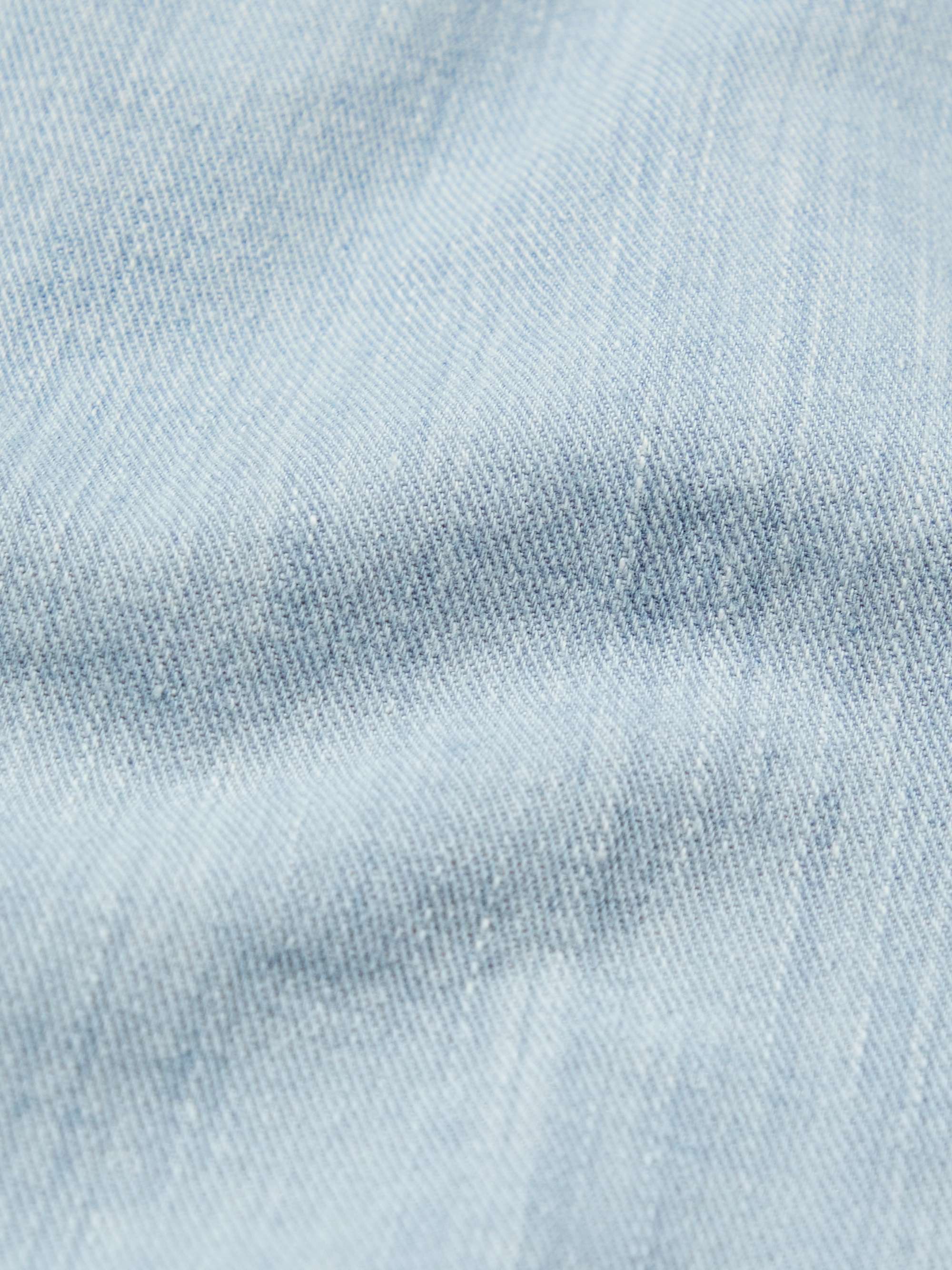 BRUNELLO CUCINELLI Denim Western Shirt