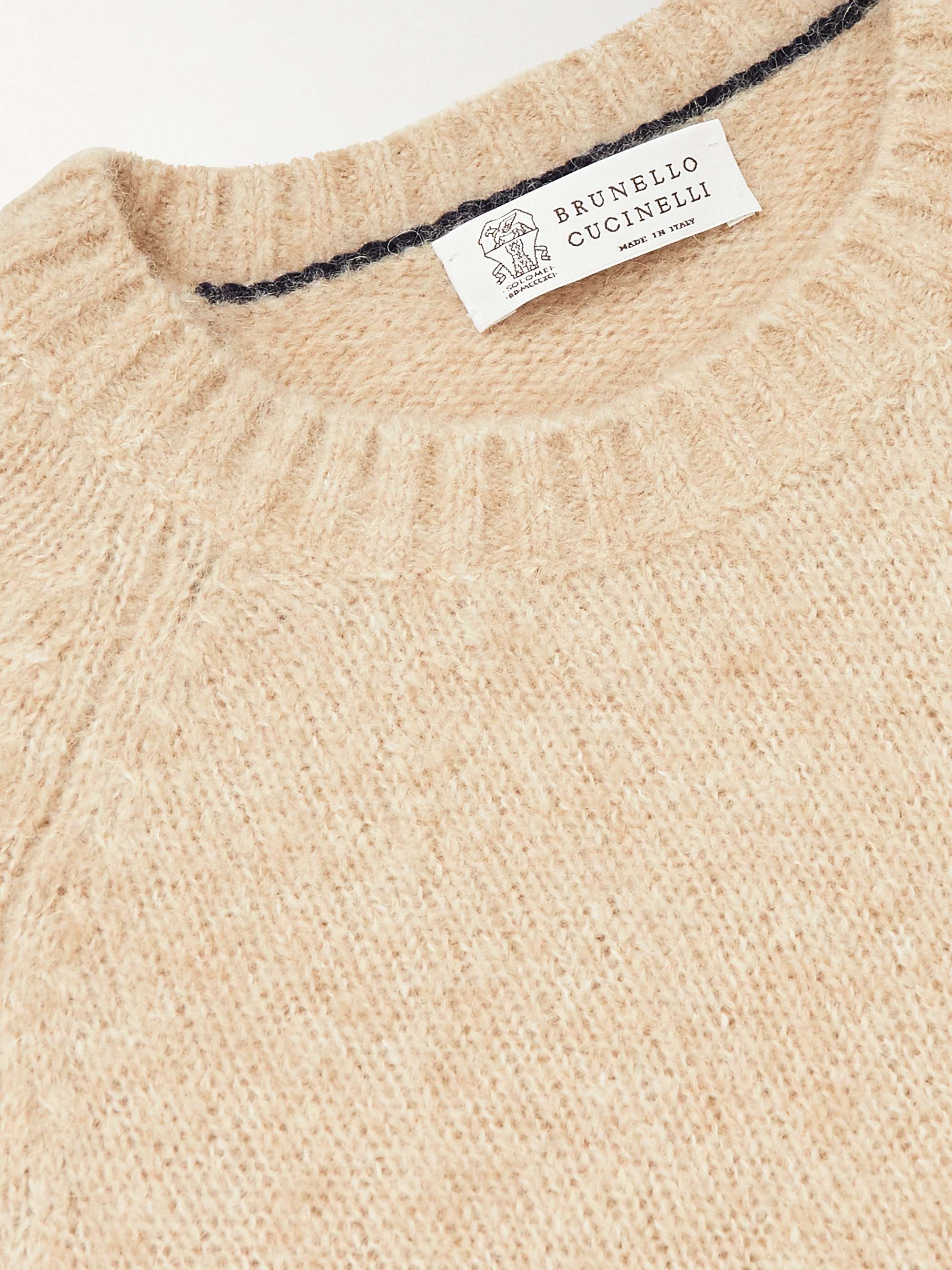 BRUNELLO CUCINELLI Alpaca-Blend Sweater