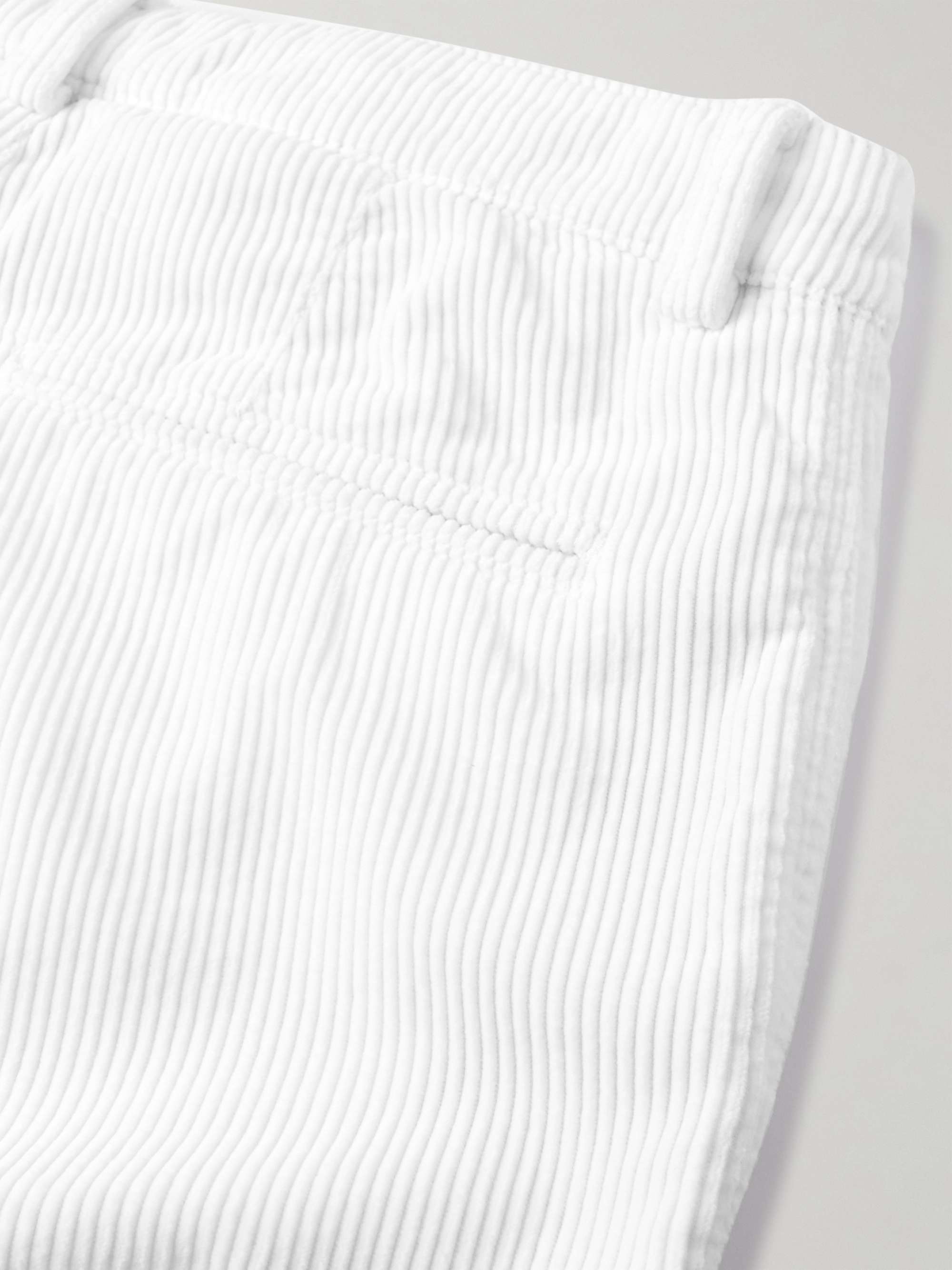 BRUNELLO CUCINELLI Straight-Leg Cotton-Corduroy Cargo Trousers