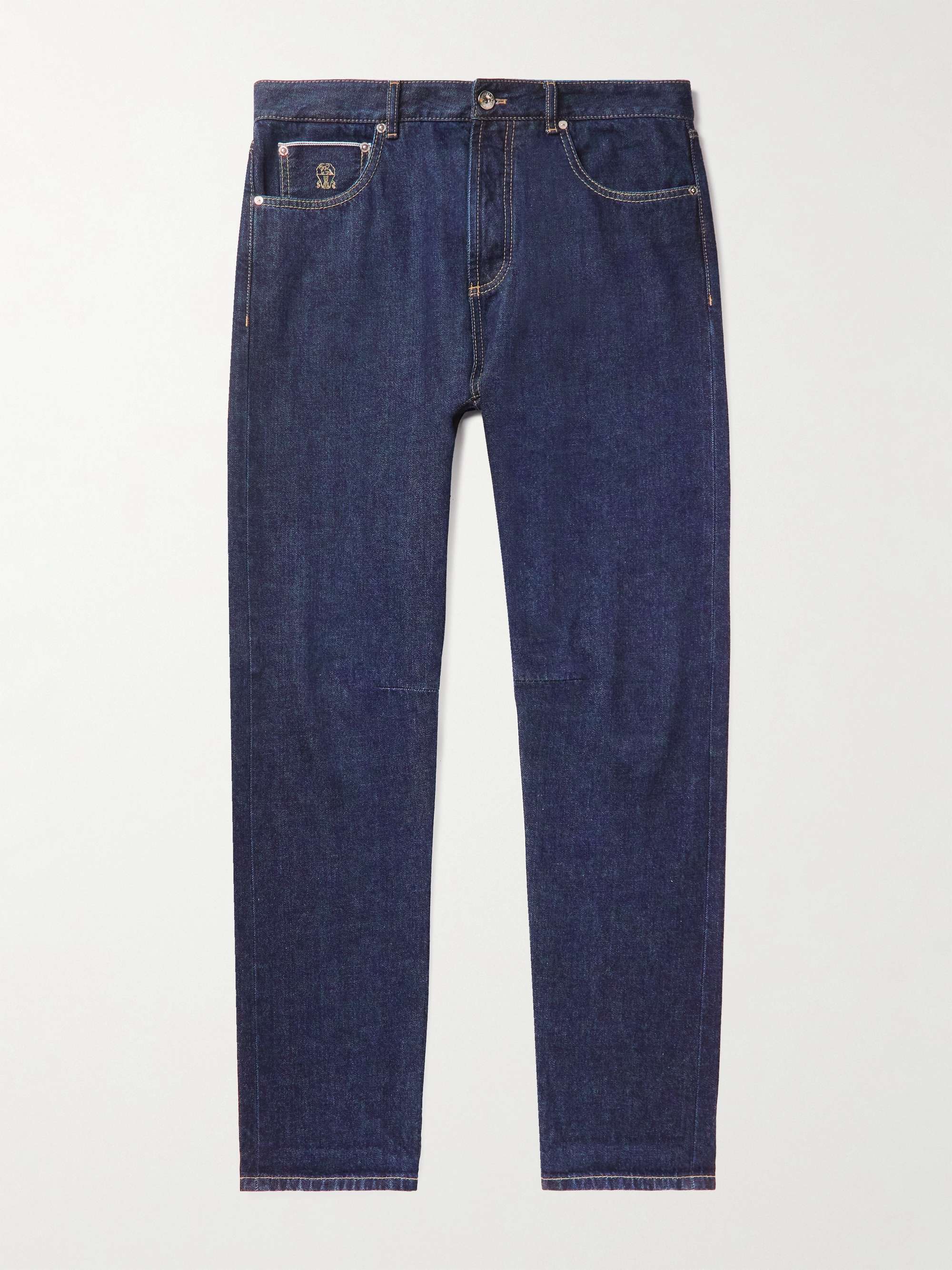 Men's Tapered Jeans, Dark blue