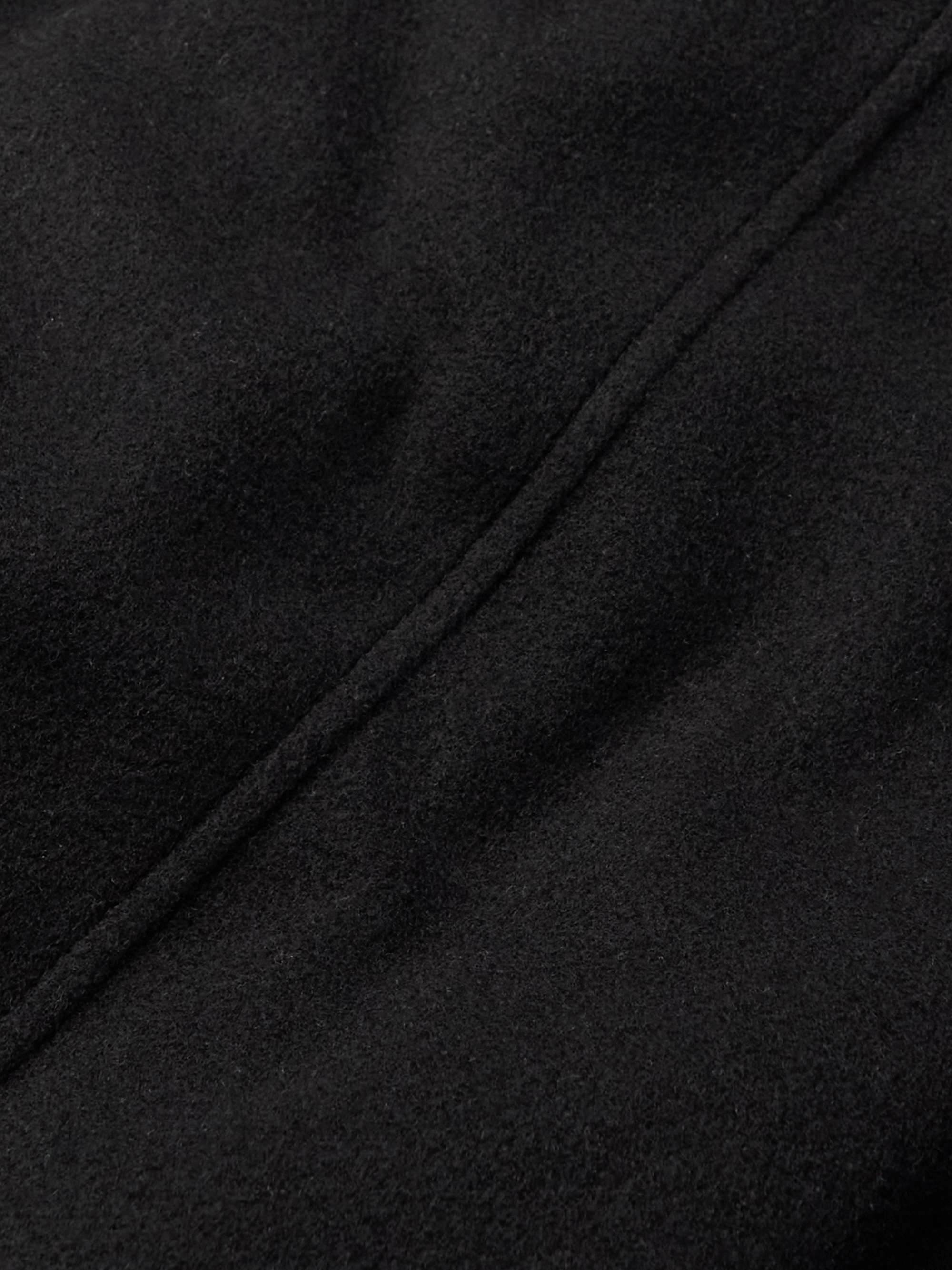 BRUNELLO CUCINELLI Shearling-Trimmed Cashmere Bomber Jacket