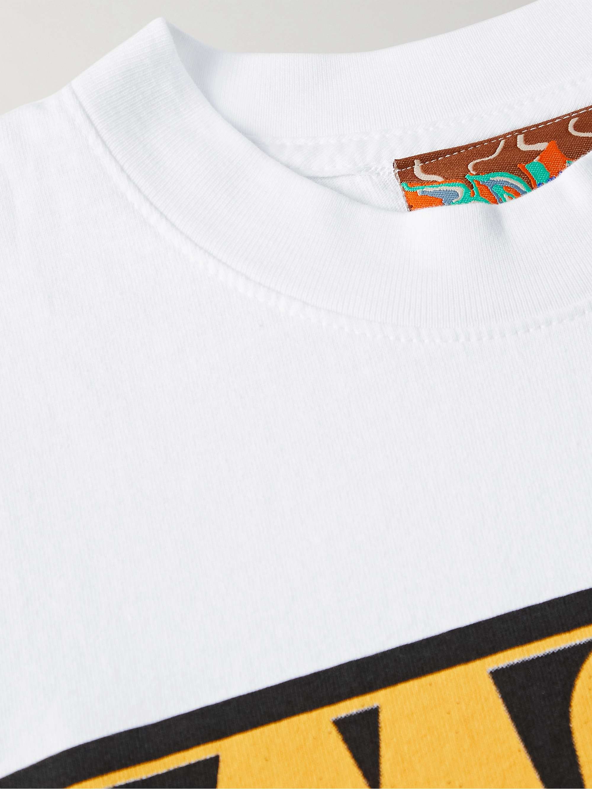 COME TEES Most Powerful Raver Printed Cotton-Jersey T-Shirt
