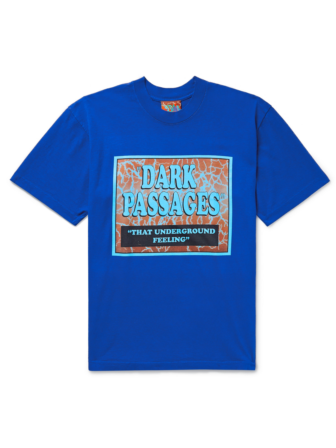 Dark Passages Raver Printed Cotton-Jersey T-Shirt