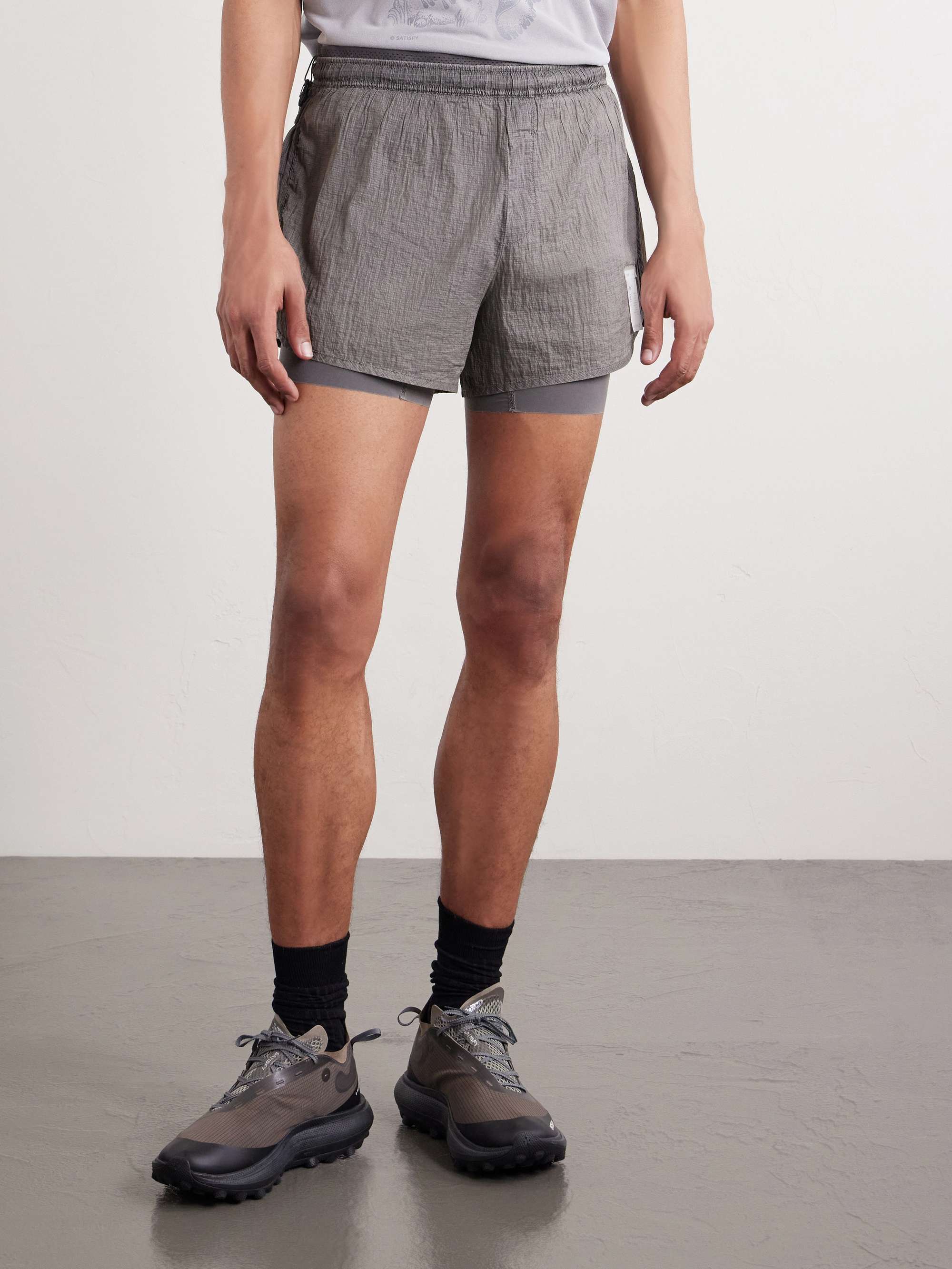 SATISFY Layered Rippy and Justice Shorts