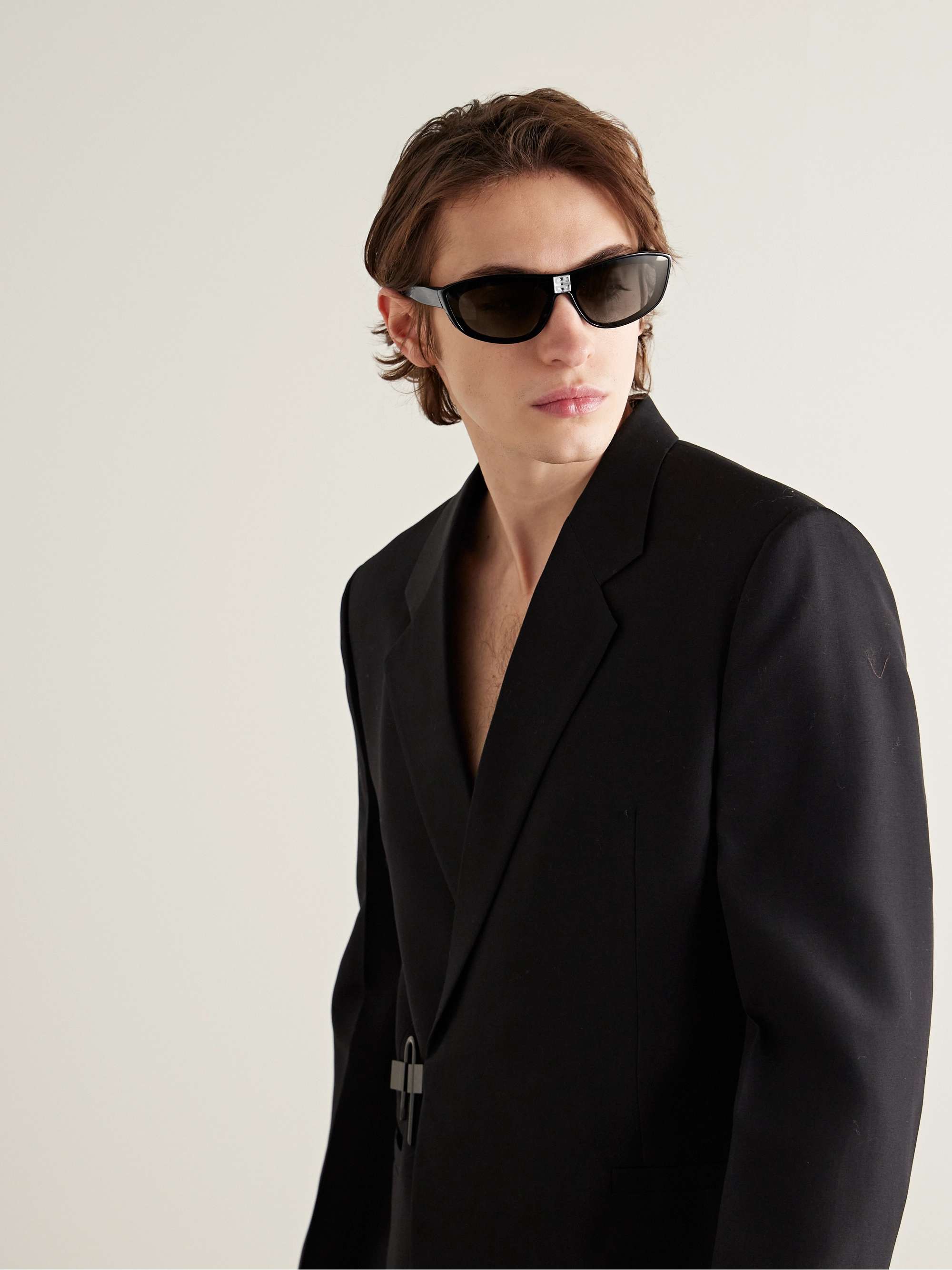 GIVENCHY Cat-Eye Acetate Sunglasses for Men | MR PORTER