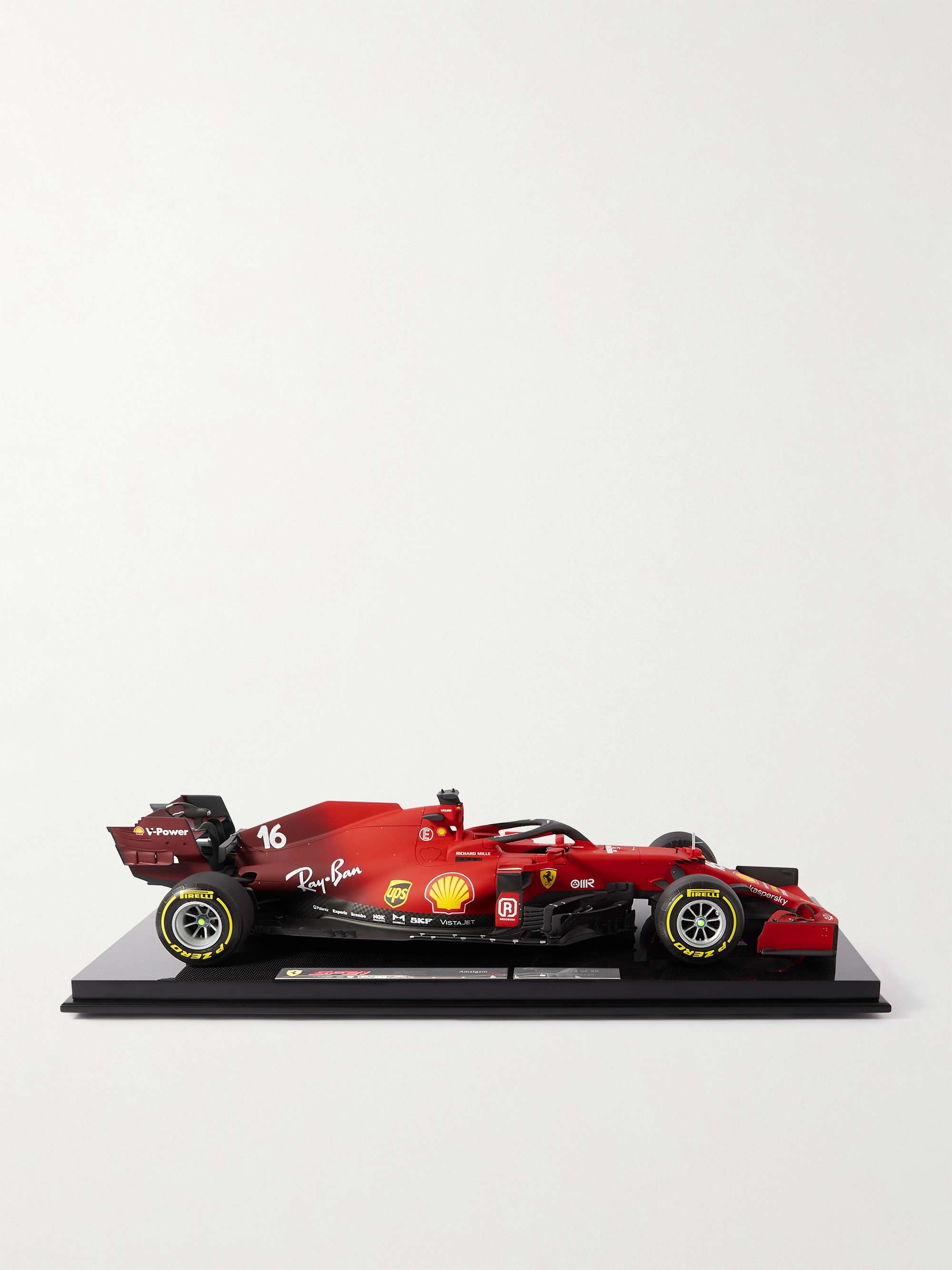 AMALGAM COLLECTION Ferrari SF21 Charles Leclerc (2021) 1:8 Model Car