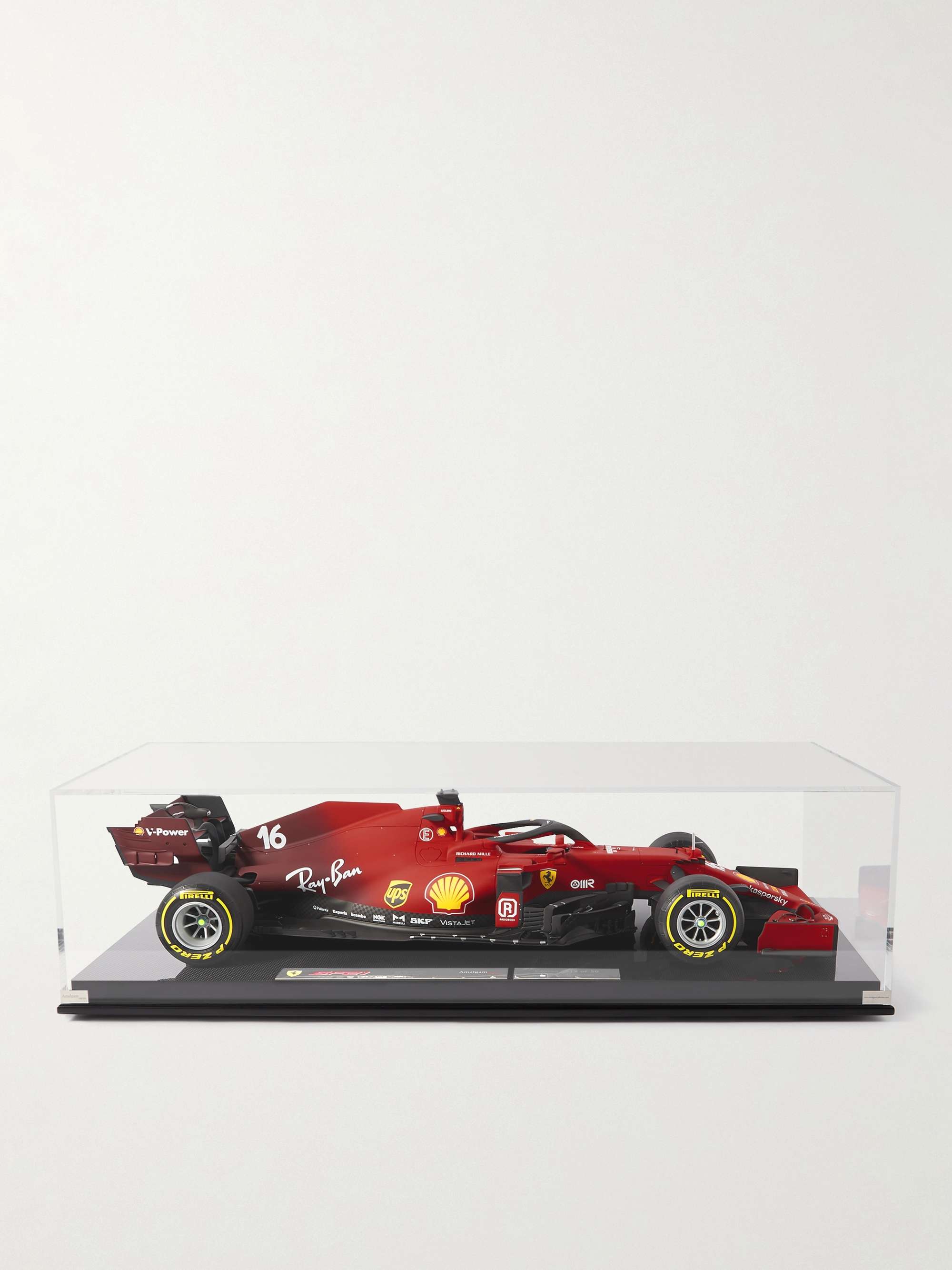 AMALGAM COLLECTION Ferrari SF21 Charles Leclerc (2021) 1:8 Model Car