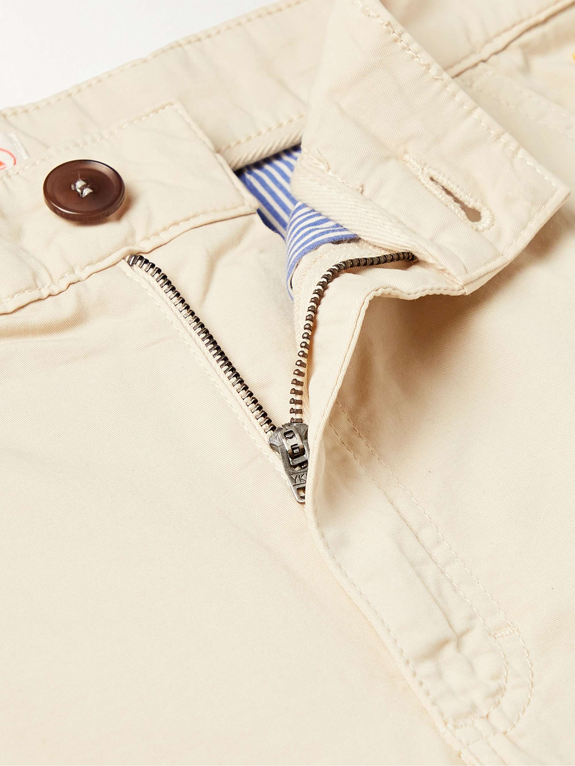 ARMOR-LUX Straight-Leg Cotton-Blend Twill Chinos