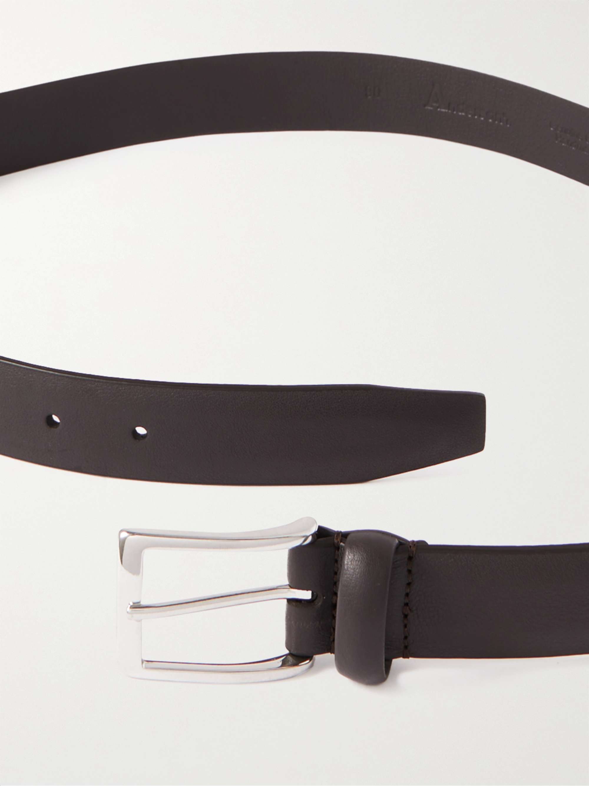 ANDERSON'S 3cm Leather Belt