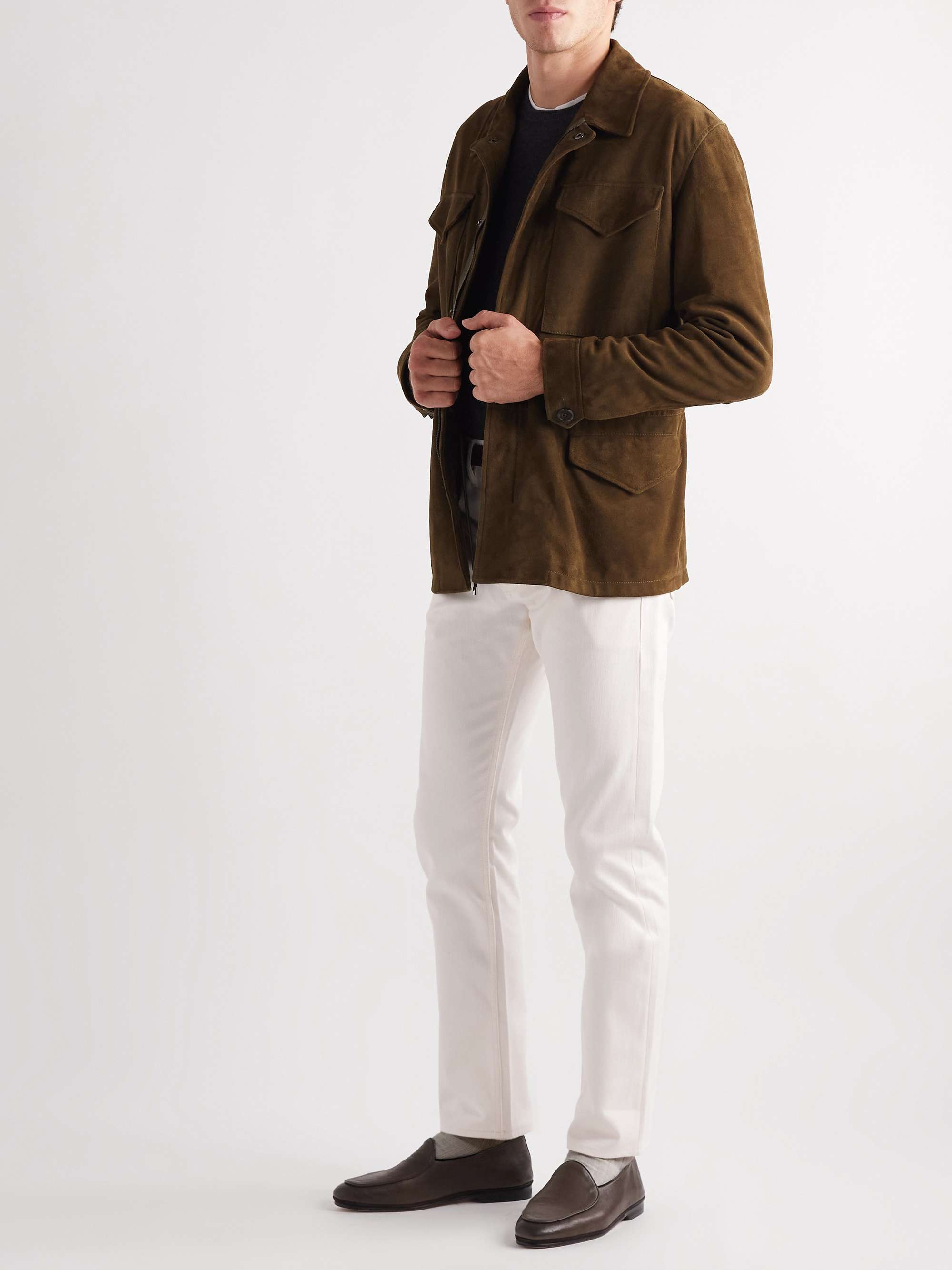 SAMAN AMEL Straight-Leg Jeans