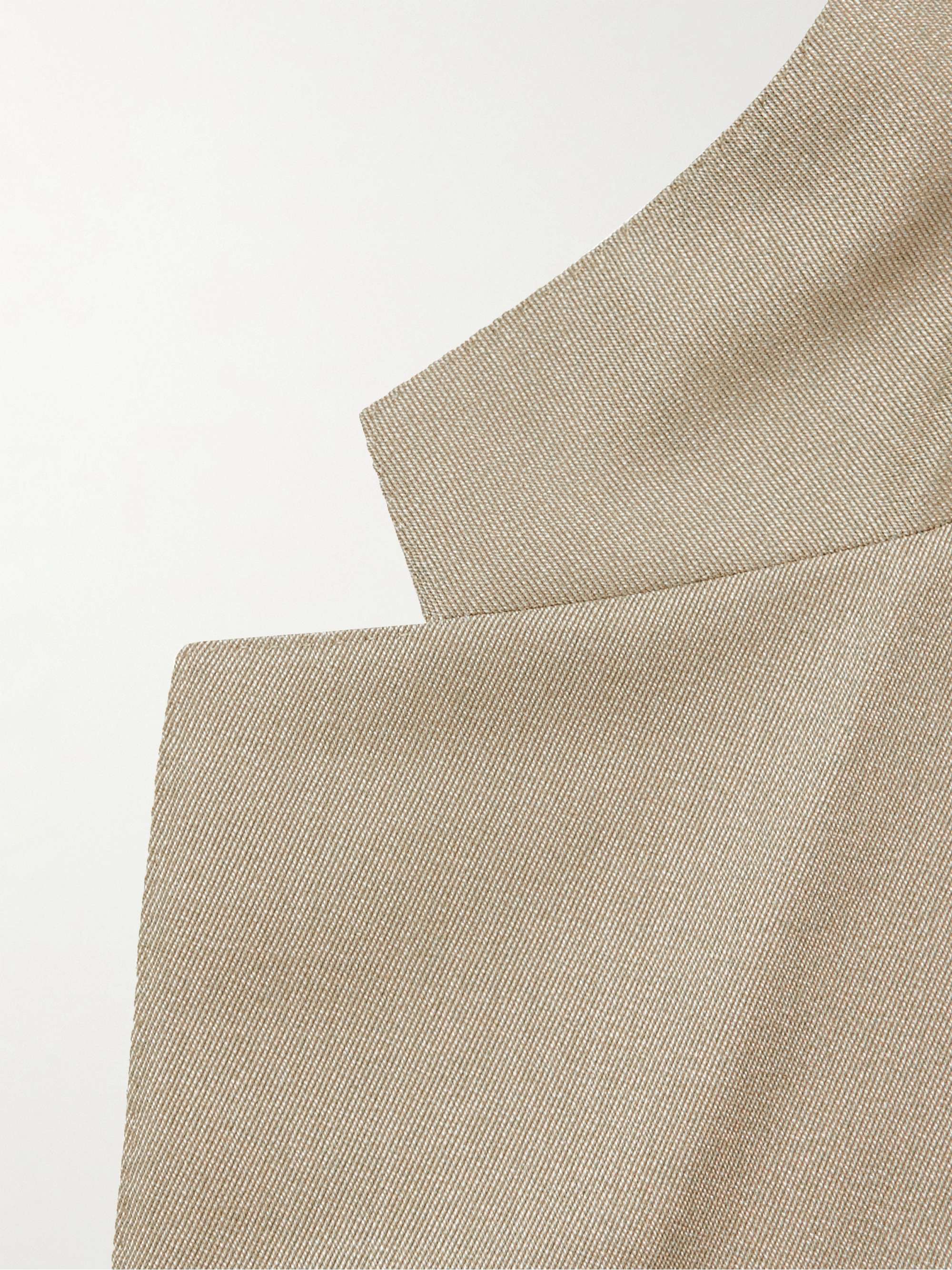 SAMAN AMEL Wool-Twill Suit Jacket