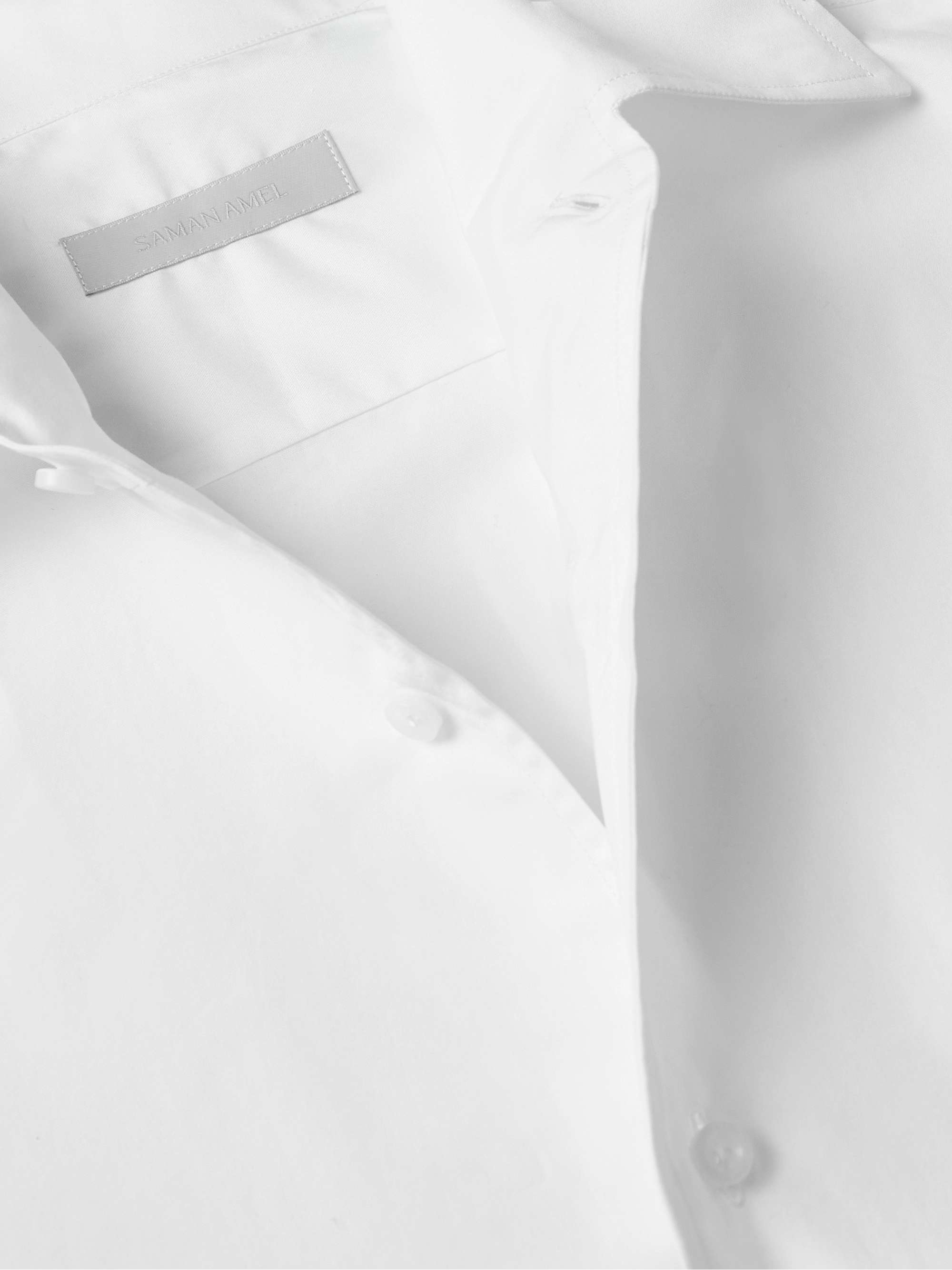 SAMAN AMEL Cotton-Poplin Shirt