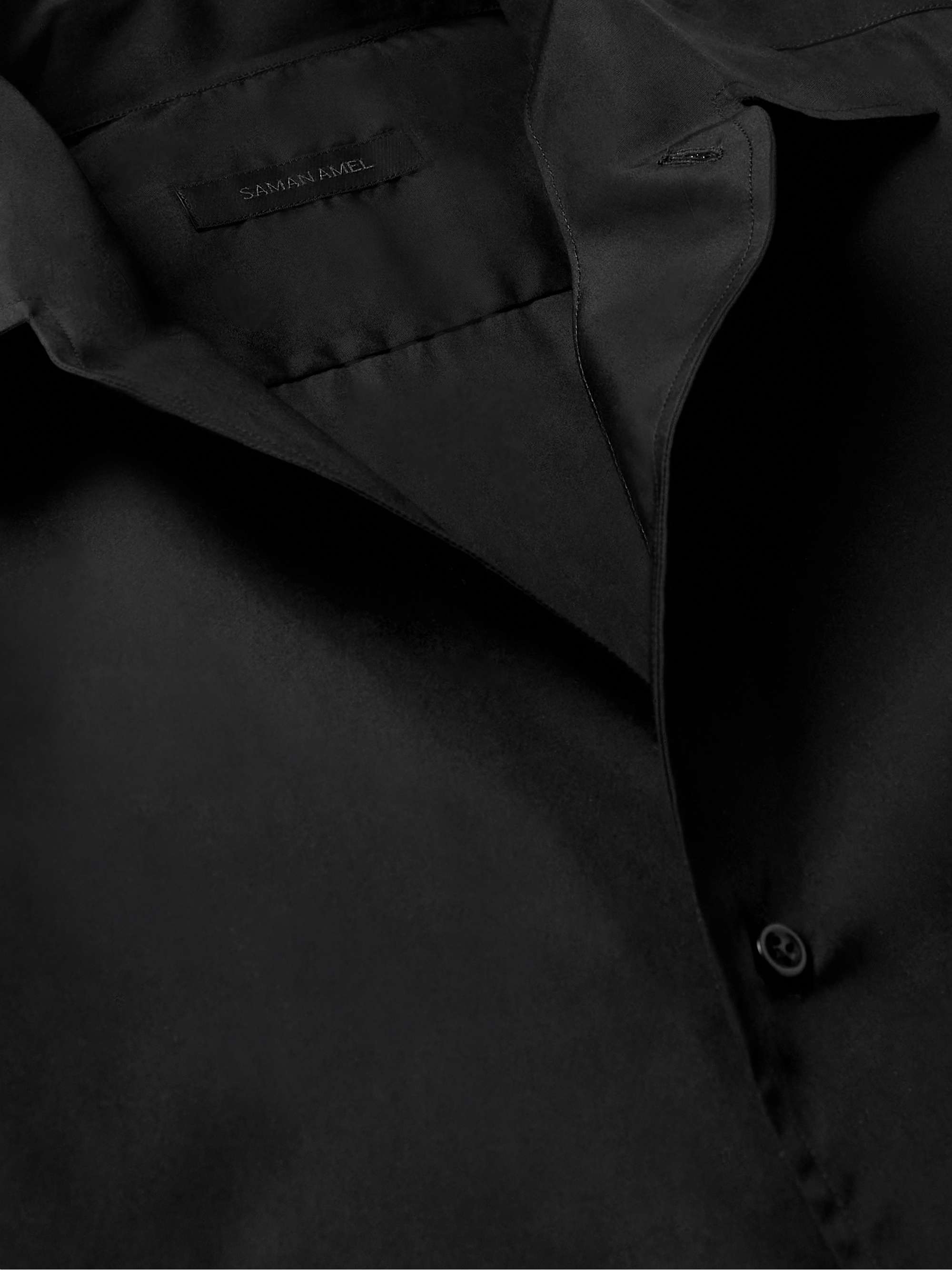 SAMAN AMEL Cotton-Poplin Shirt