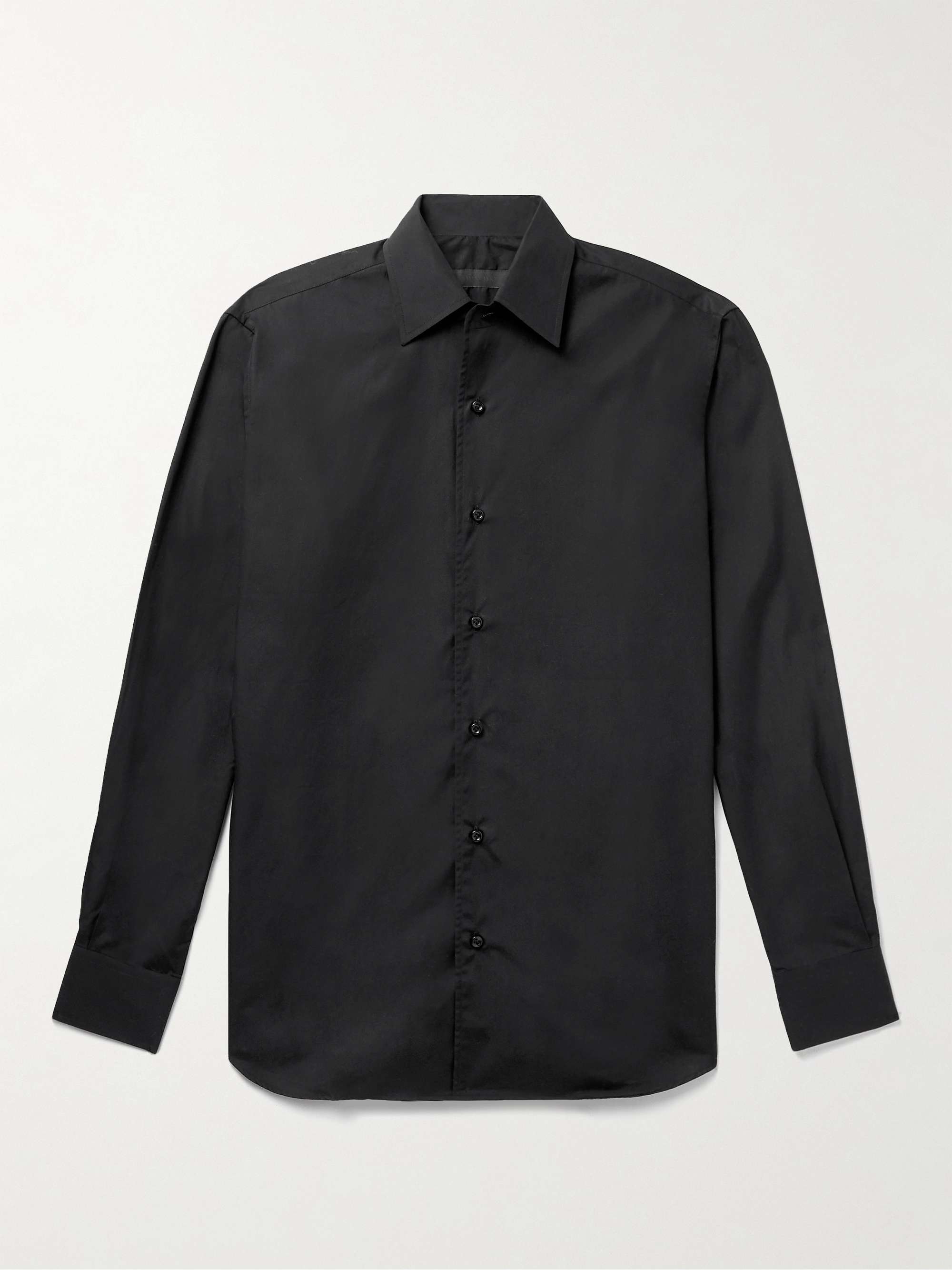 SAMAN AMEL Cotton-Poplin Shirt for Men | MR PORTER