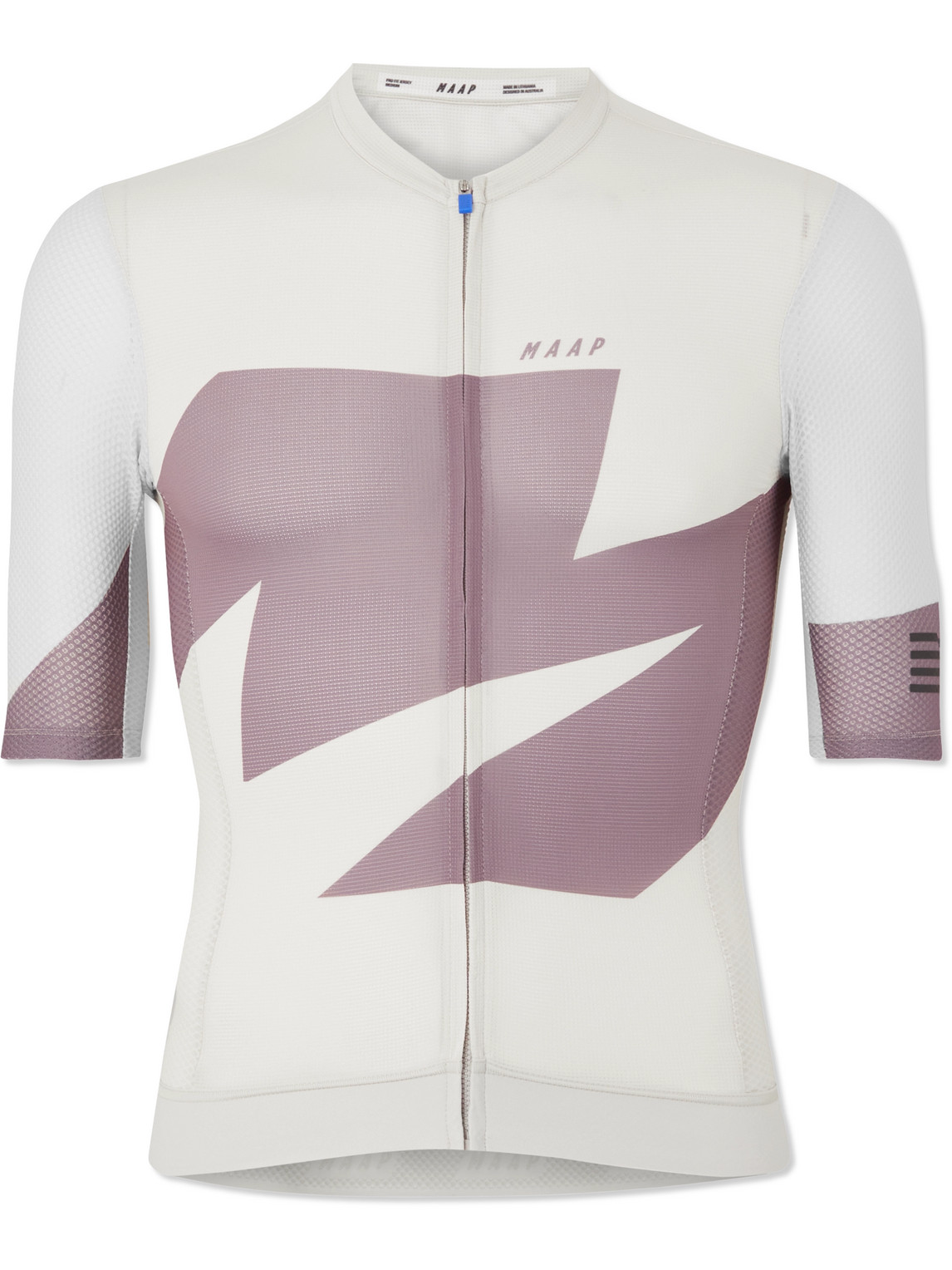 Maap Evolve Pro Air Mesh-panelled Cycling Jersey In Neutrals