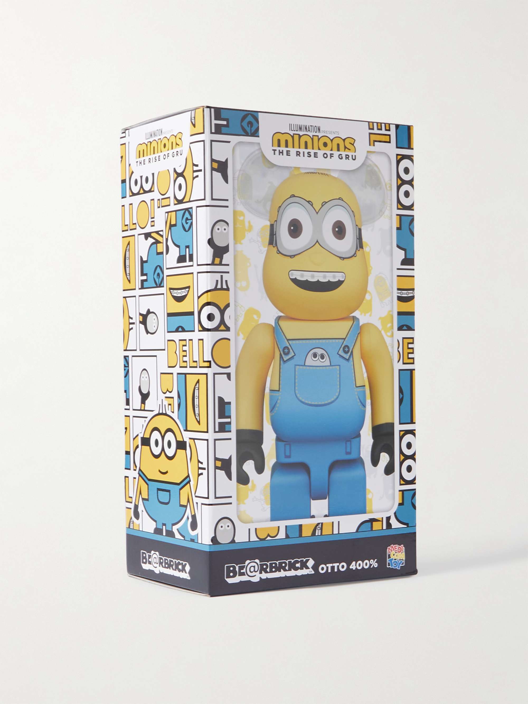 BE@RBRICK + Minions Otto 400% Printed PVC Figurine