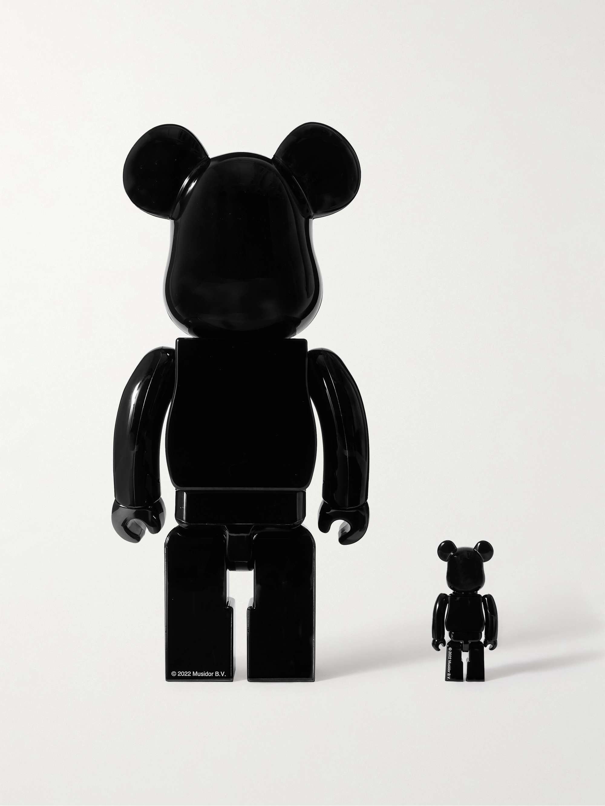 BE@RBRICK + The Rolling Stones 100% + 400% Printed PVC Figurine Set