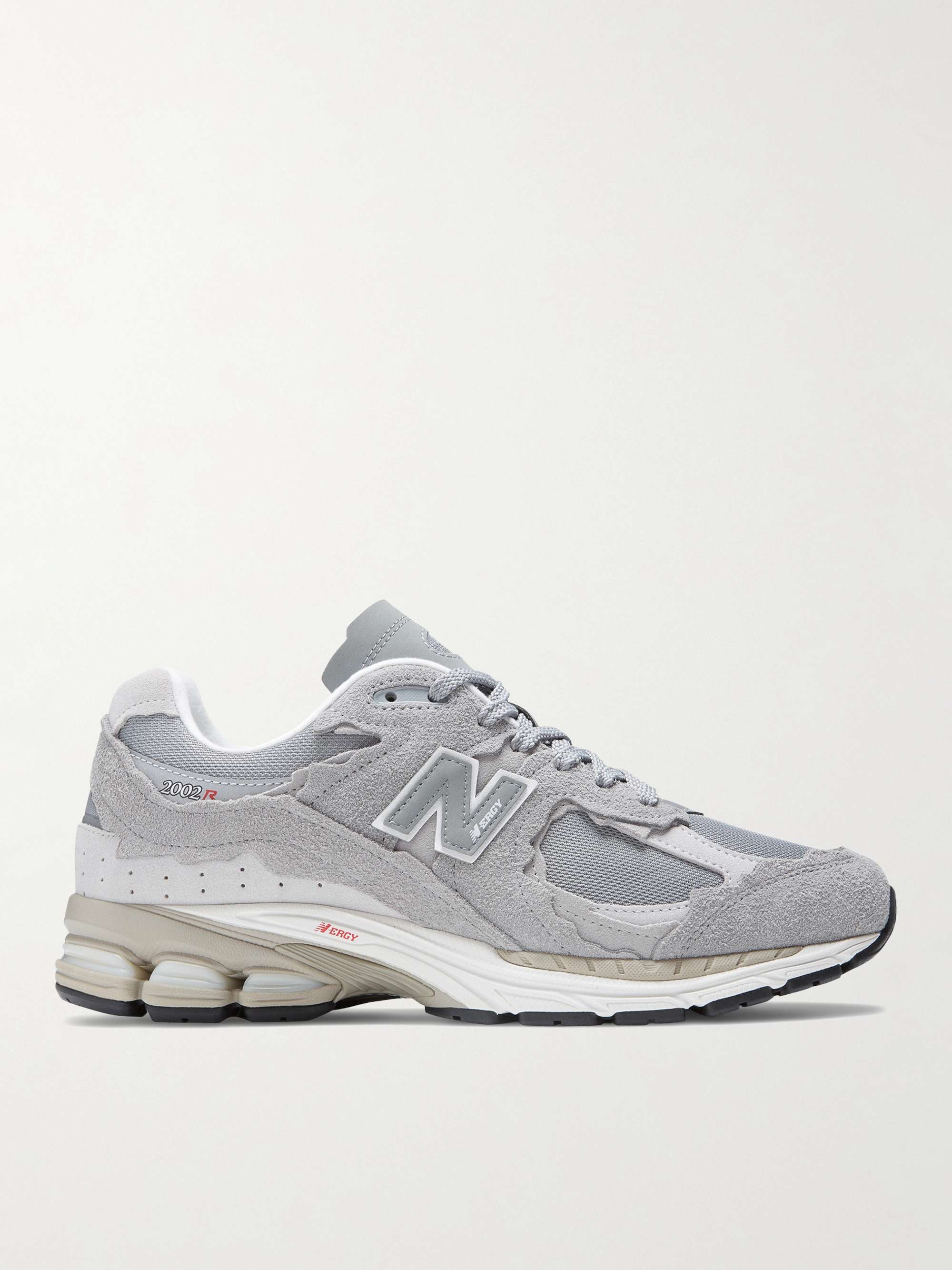 NEW BALANCE 2002R Protection Pack Brushed-Suede and Mesh Sneakers