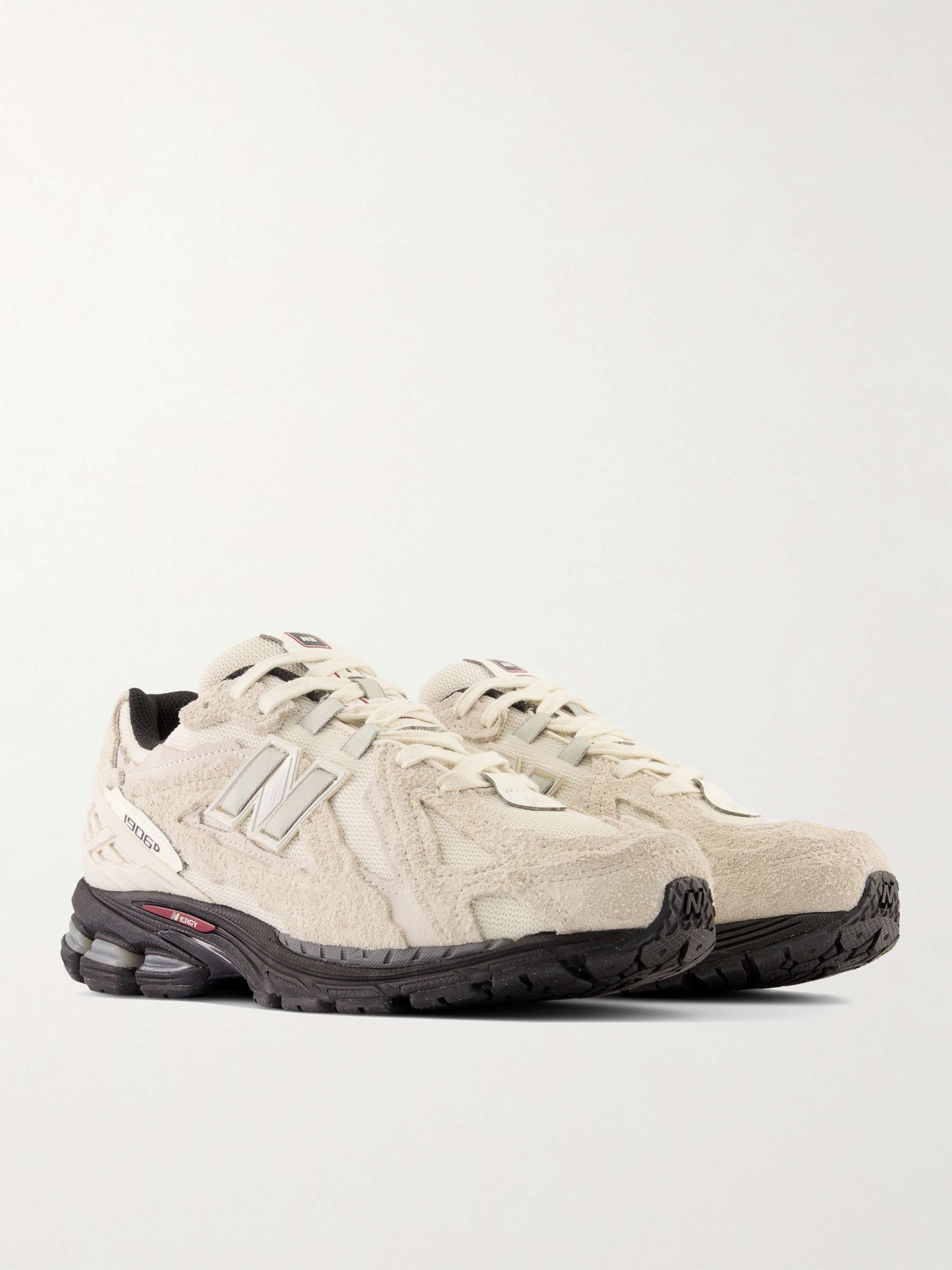 NEW BALANCE 1906 Protection Pack Brushed-Suede and Mesh Sneakers