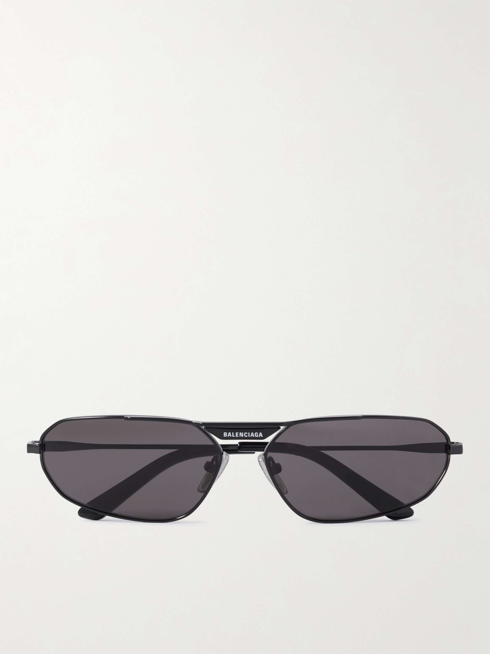 Kính Nam Balenciaga Swift Oval Sunglasses Black 658745T00071000  LUXITY