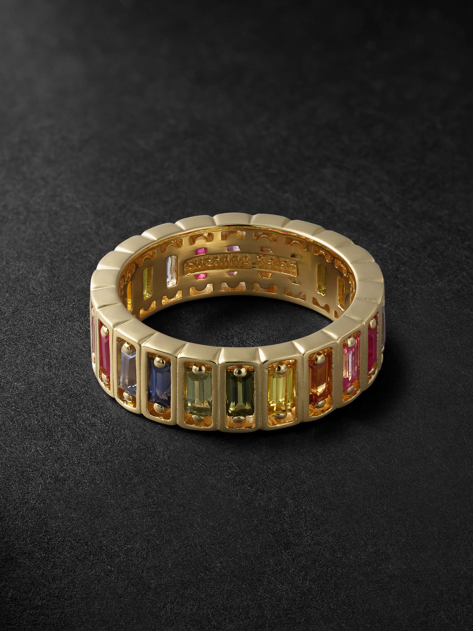SUZANNE KALAN Gold Sapphire Ring