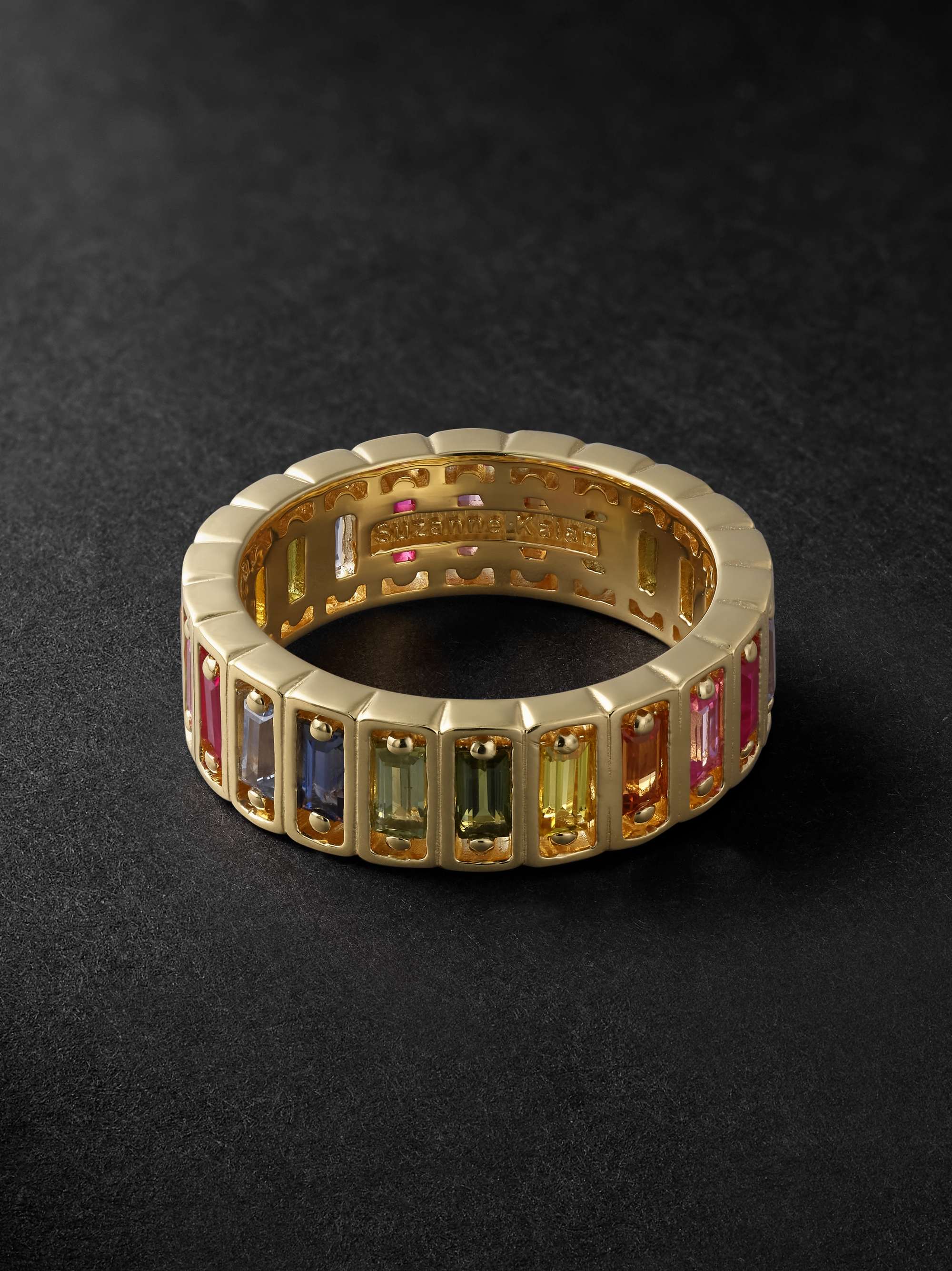 SUZANNE KALAN Gold Sapphire Ring