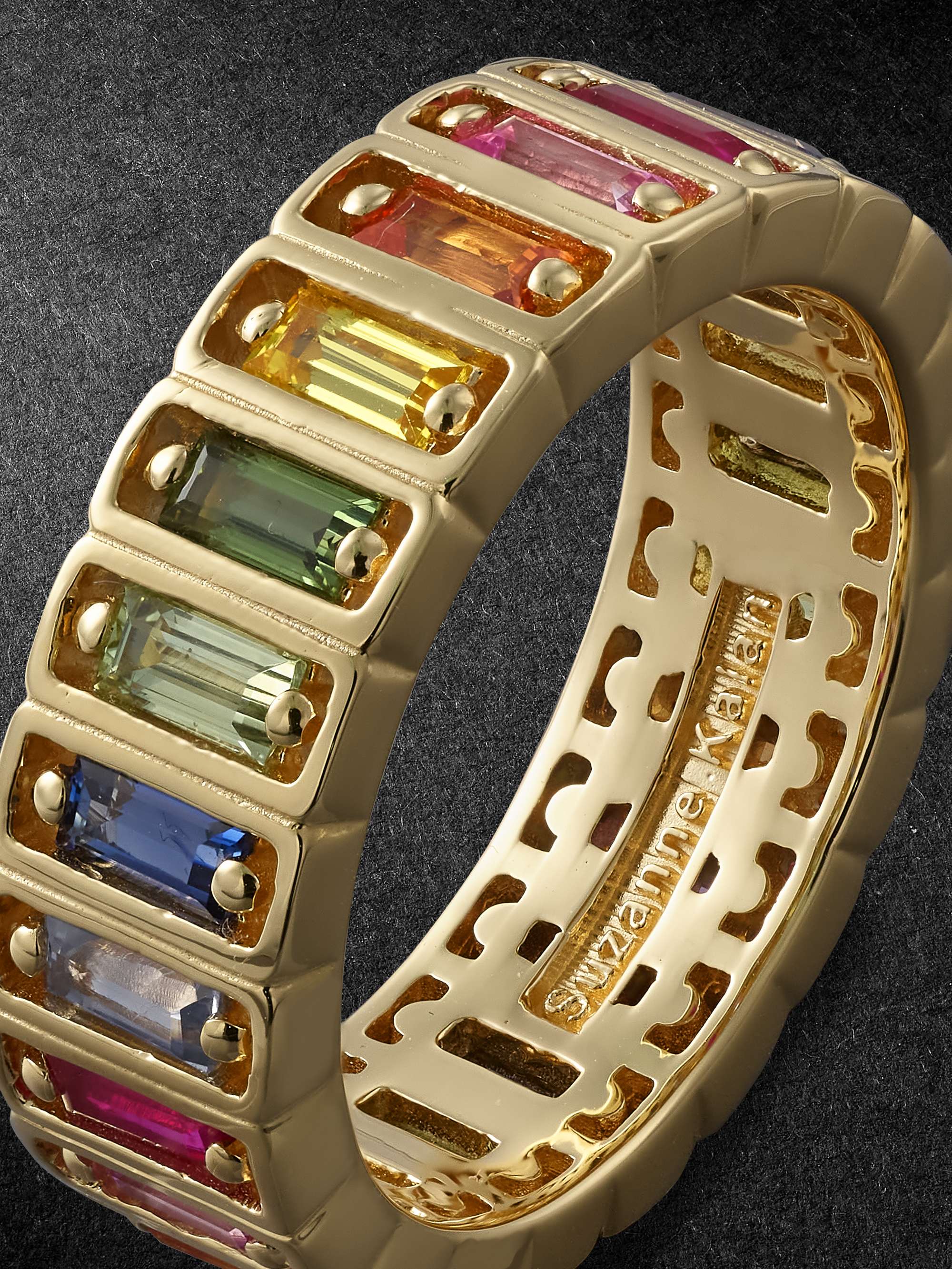 SUZANNE KALAN Gold Sapphire Ring