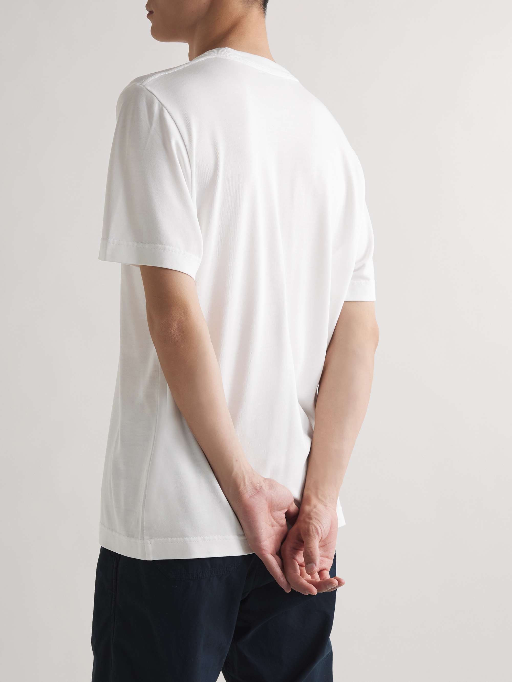 CDLP Lyocell and Pima Cotton-Blend Jersey T-Shirt