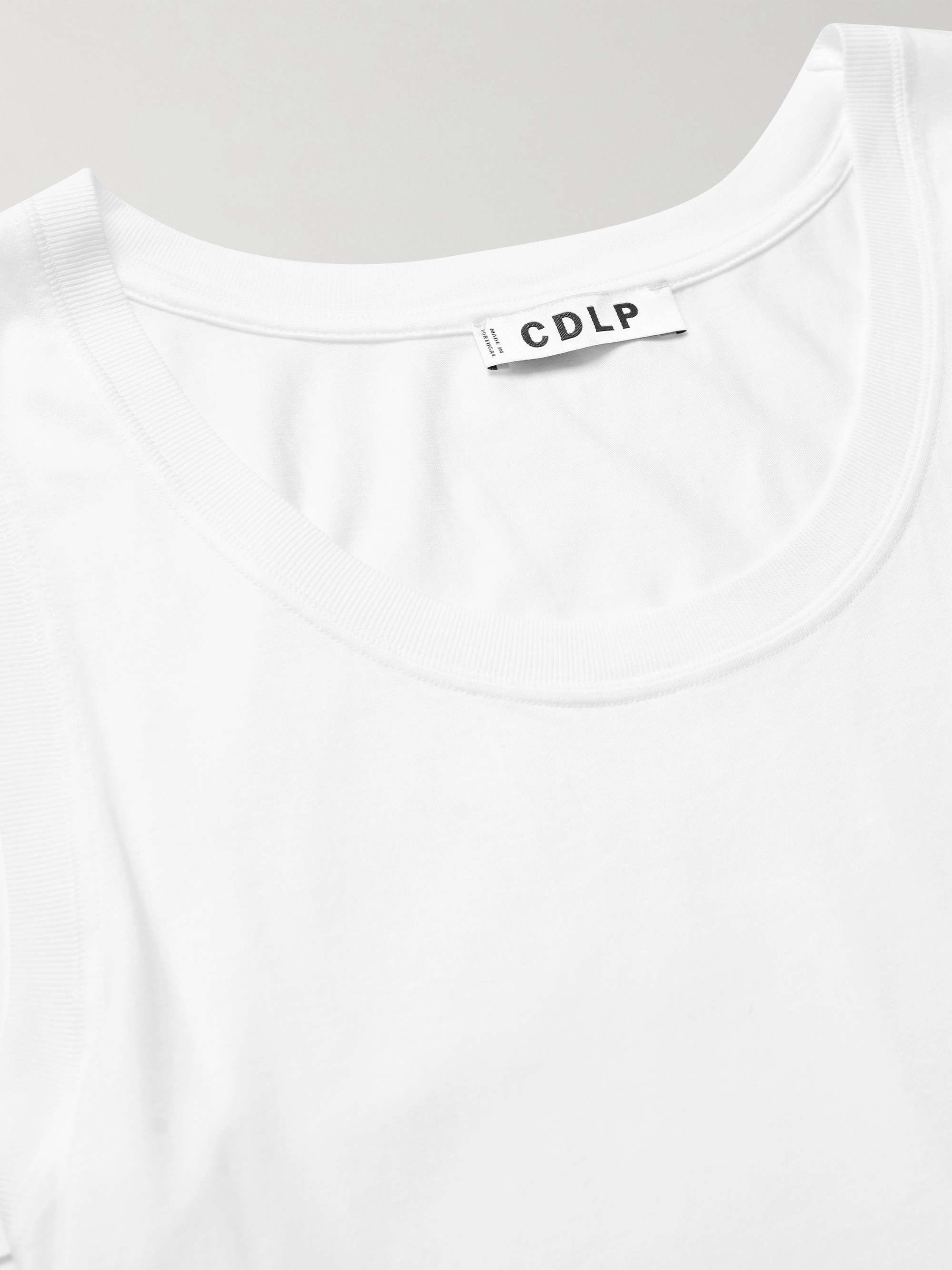 CDLP Lyocell and Pima Cotton-Blend Jersey Tank Top