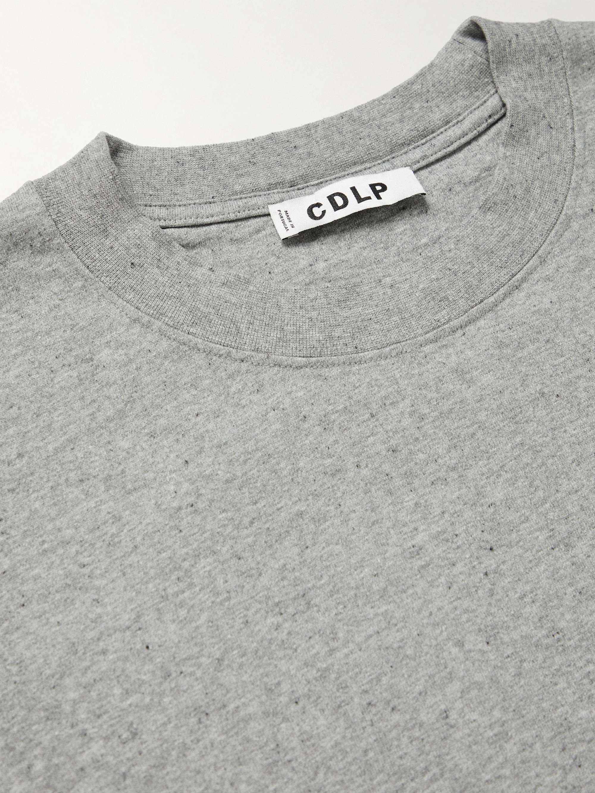 CDLP Mobilité Logo-Embroidered Cotton-Jersey T-Shirt for Men | MR PORTER