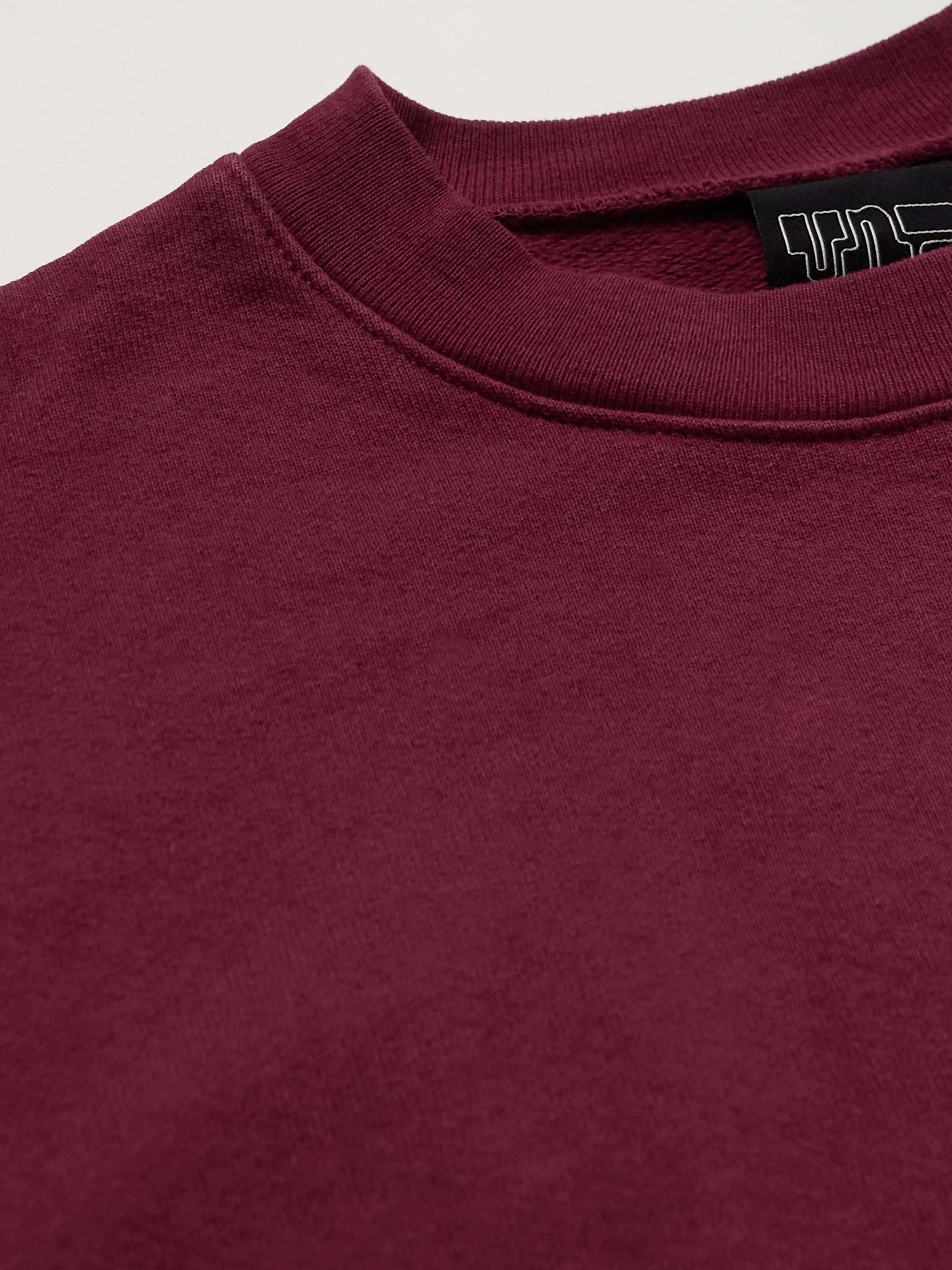 UNA Deeper Impakt Logo-Print Cotton-Jersey Sweatshirt | MR PORTER
