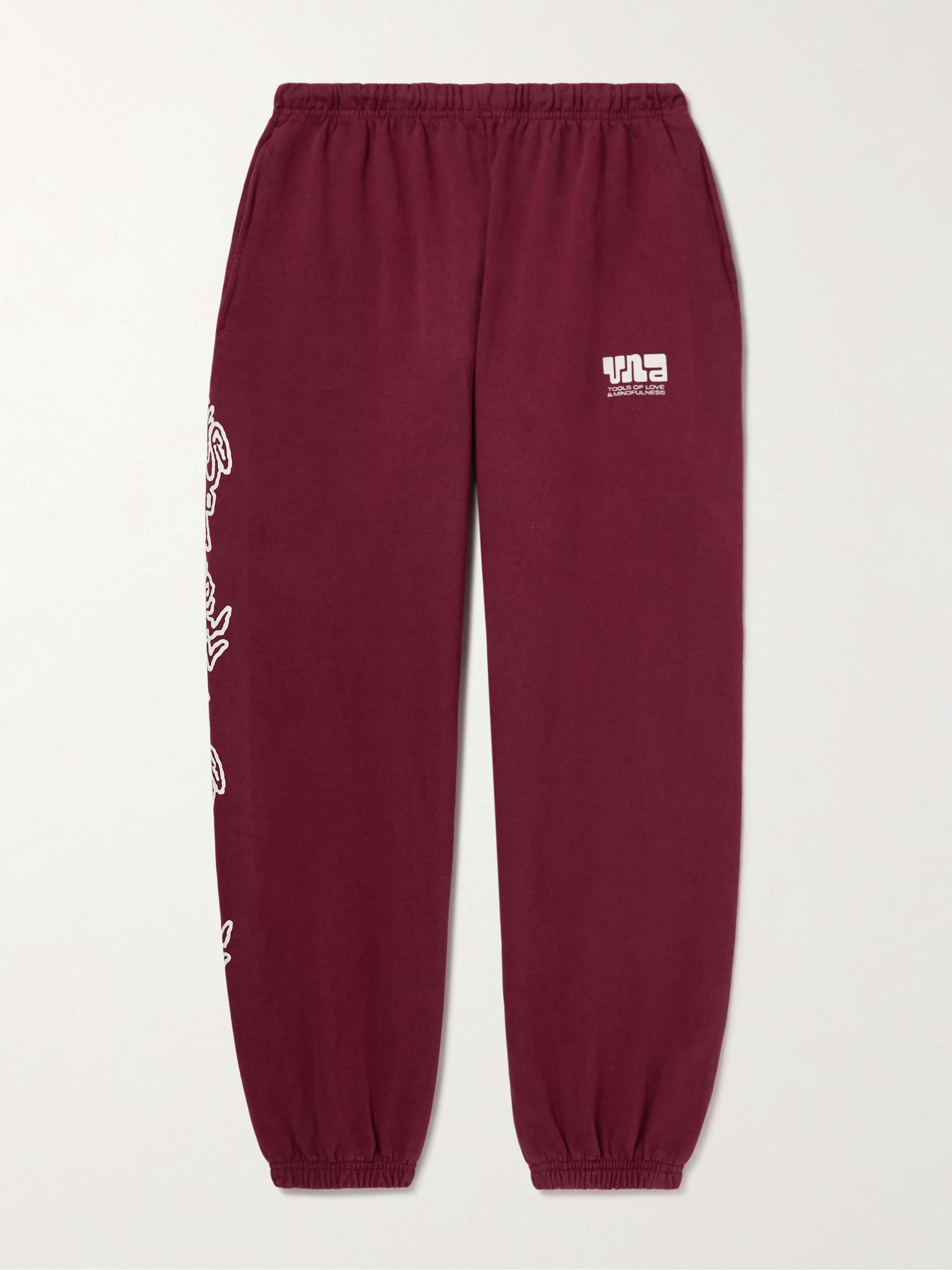 UNA Deeper Impakt Tapered Logo-Print Cotton-Jersey Sweatpants for Men ...