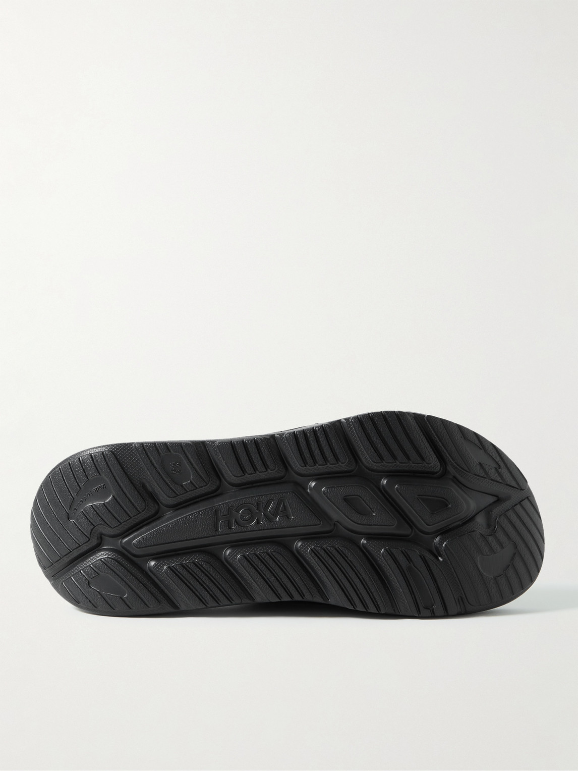 Shop Hoka One One Ora Recovery 3 Rubber Slides In Black