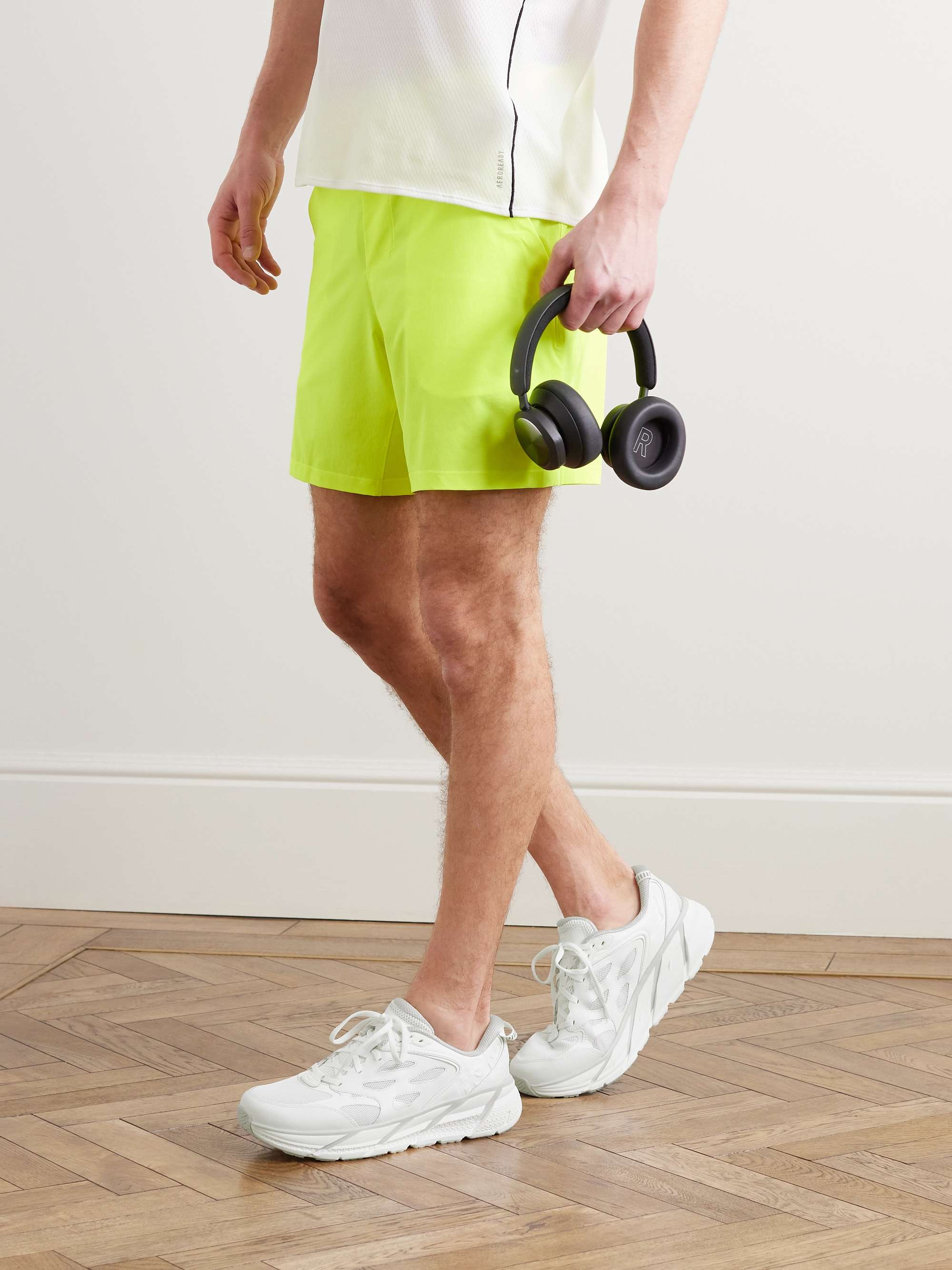 Clifton L Leather and Mesh Running Sneakers