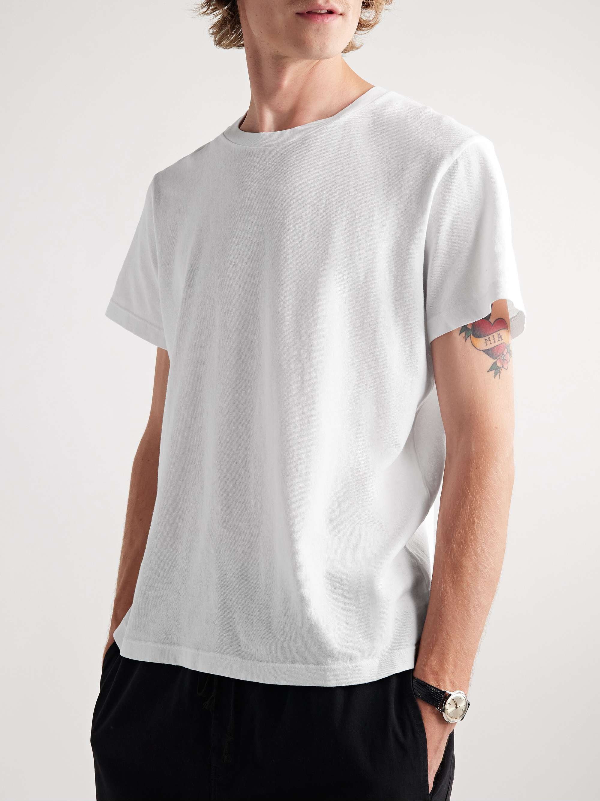 NILI LOTAN Bradley Cotton-Jersey T-Shirt
