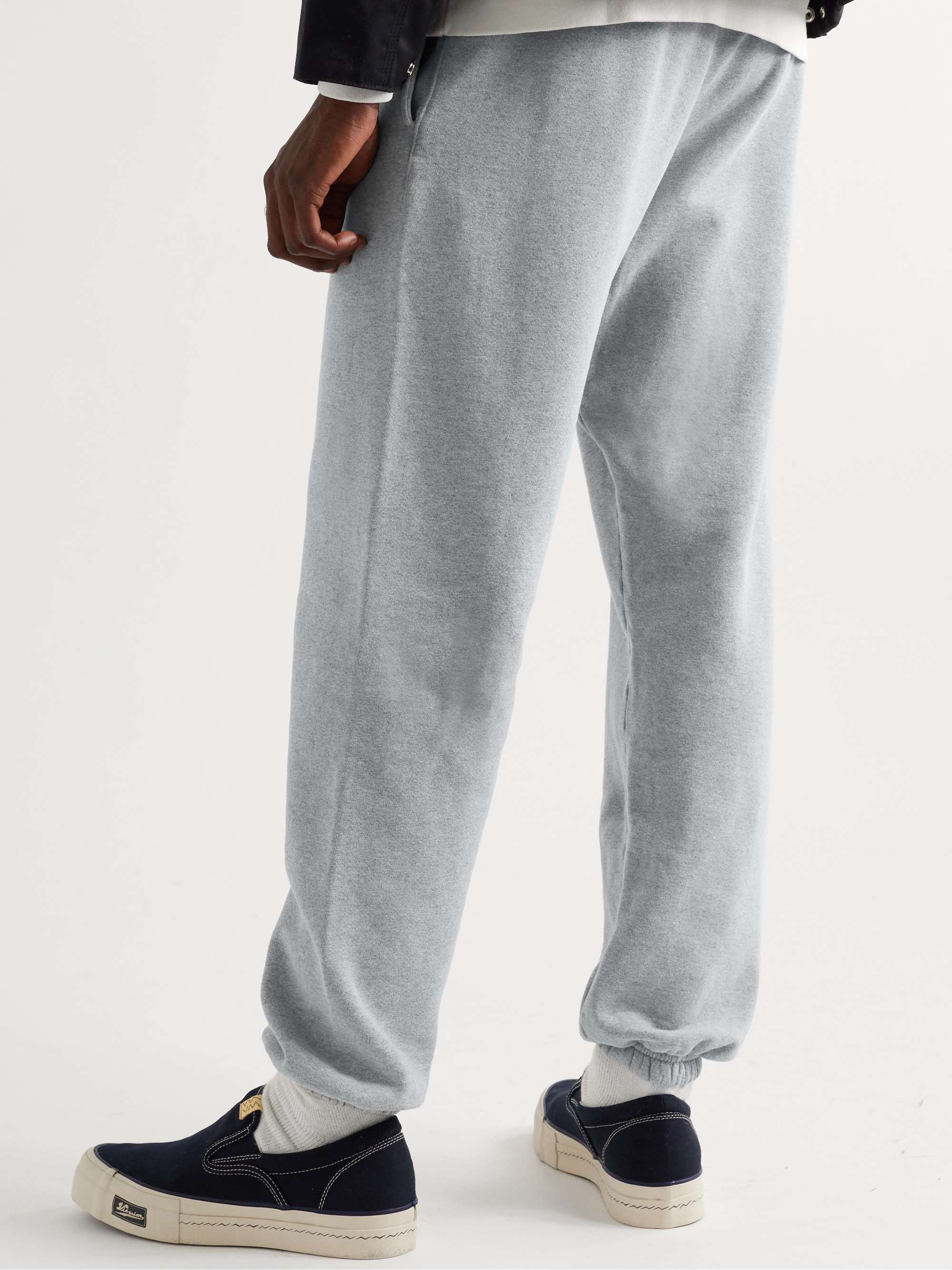 GALLERY DEPT. Tapered Logo-Print Cotton-Jersey Sweatpants