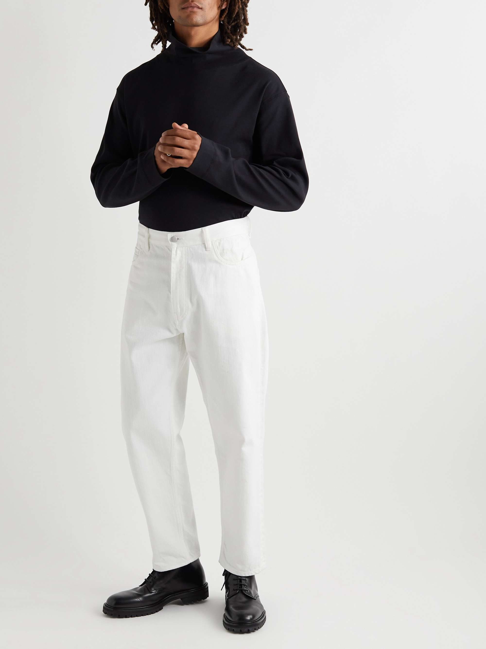 MARGARET HOWELL Organic Cotton-Jersey Rollneck T-Shirt for Men | MR PORTER