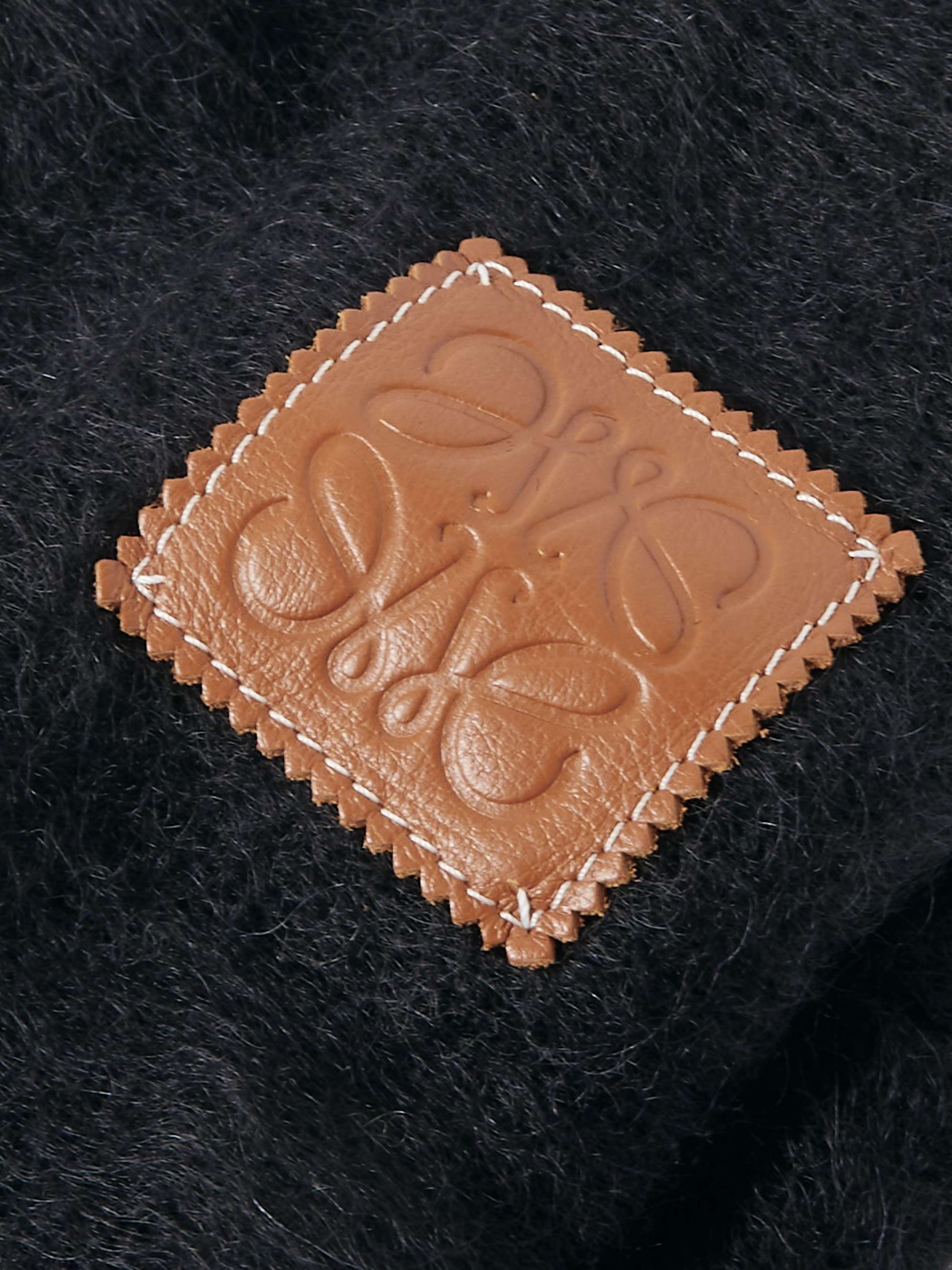 LOEWE Brushed Mohair-Blend Beanie
