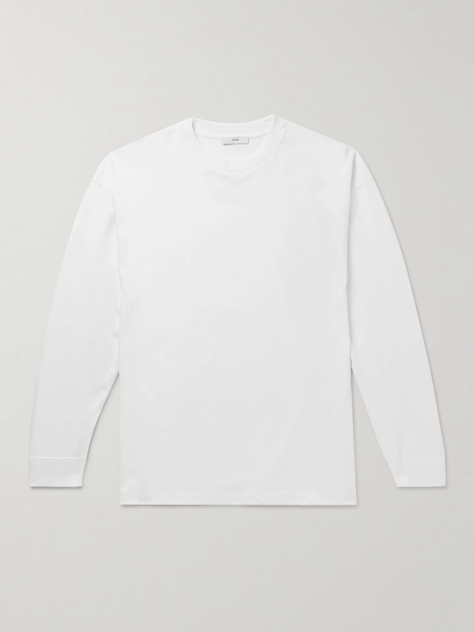 Oversized Supima Cotton-Jersey T-Shirt