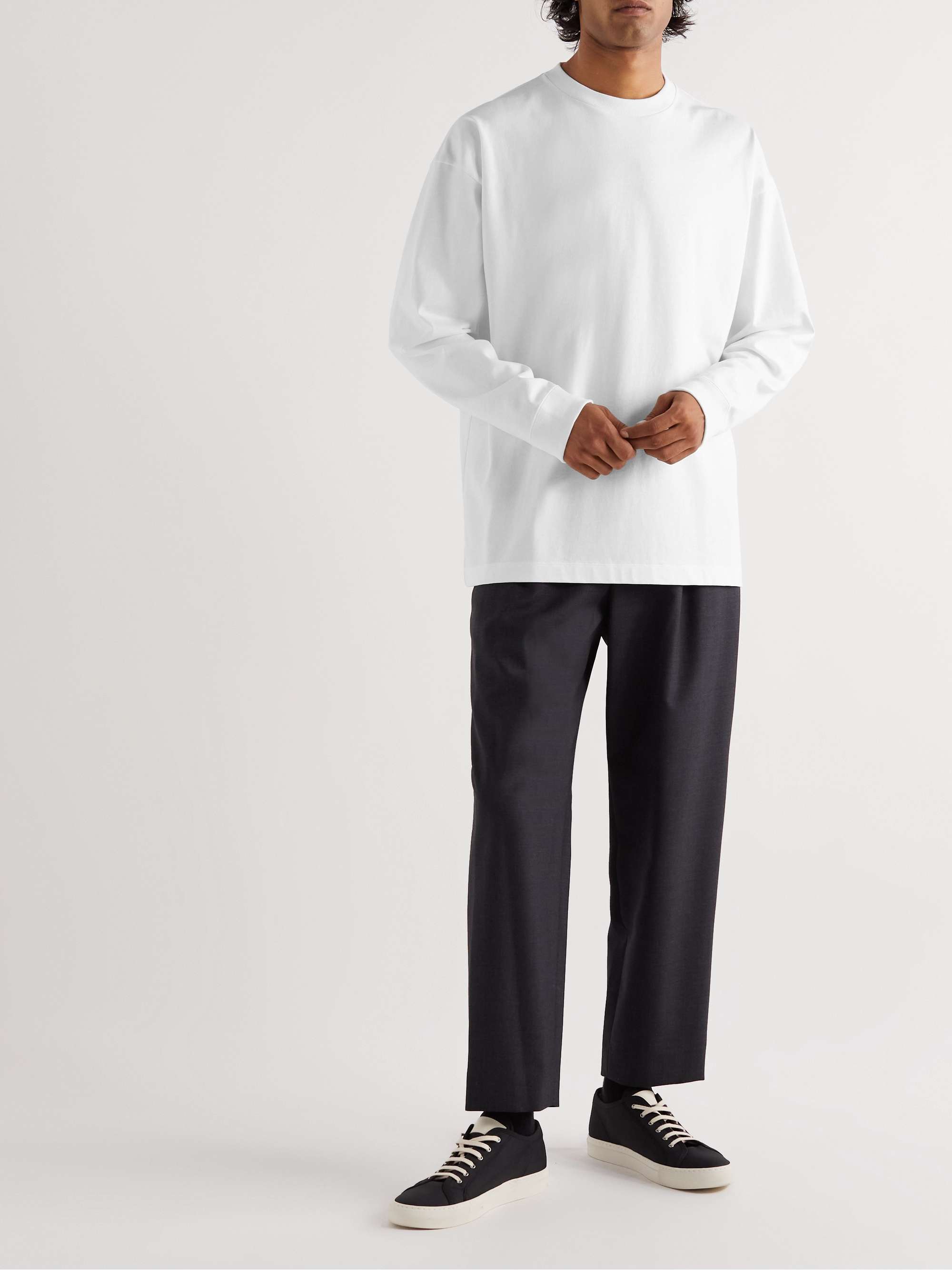 Oversized Supima Cotton-Jersey T-Shirt