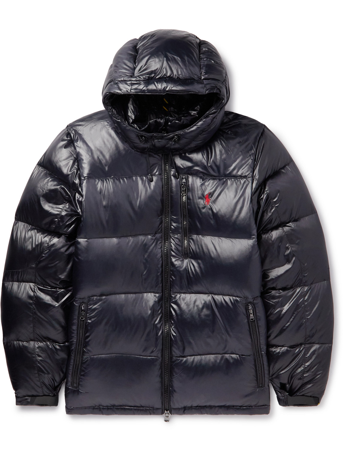 Polo Ralph Lauren Quilted Shell Down Jacket In Black